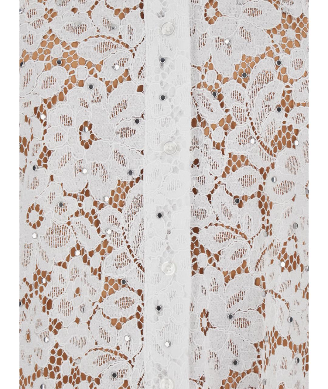 MICHAEL MICHAEL KORS Белая полиэстеровая рубашка, фото 3