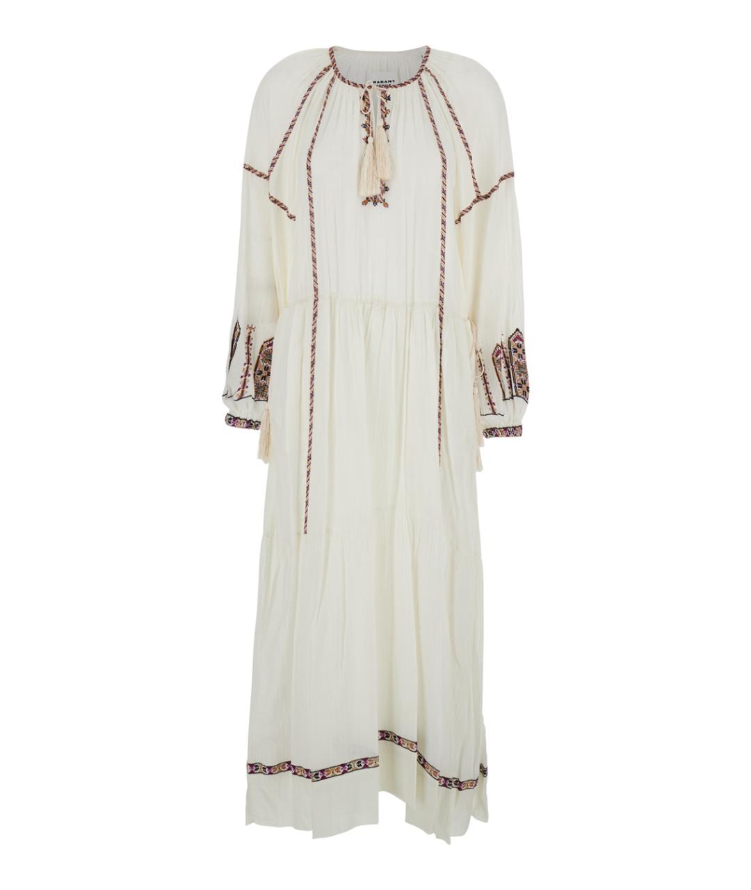 ISABEL MARANT Белое хлопковое повседневное платье, фото 1