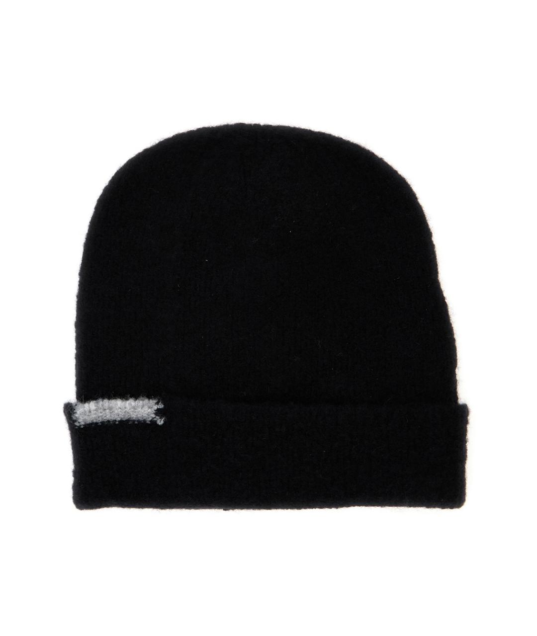 SEMICOUTURE Черная шерстяная шапка, фото 1