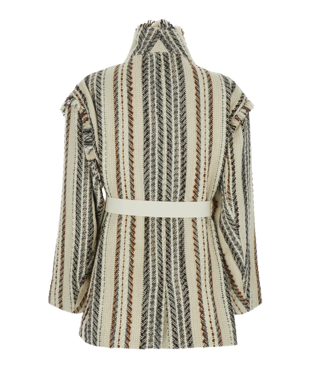 ISABEL MARANT Бежевый хлопковый джемпер / свитер, фото 2