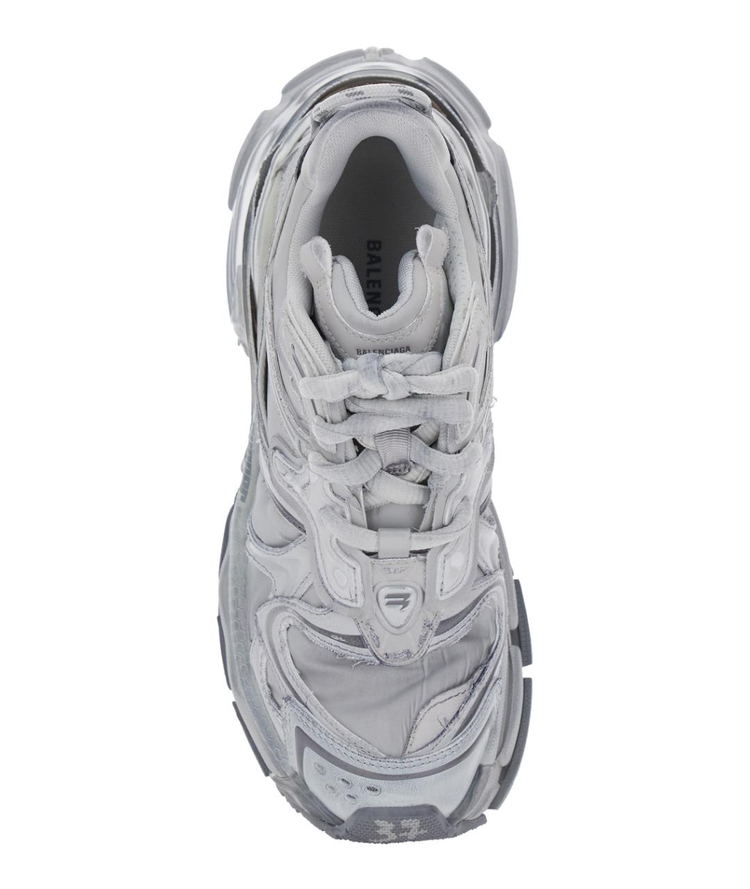 BALENCIAGA Серые кроссовки, фото 4