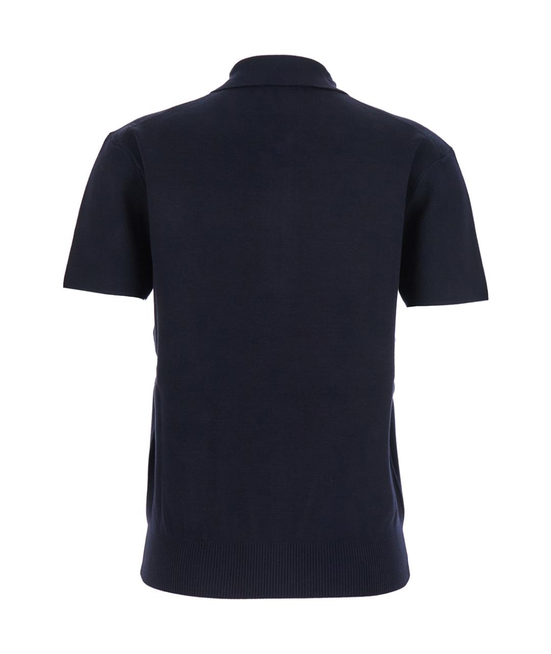 MAX MARA STUDIO Синяя вискозная футболка, фото 2