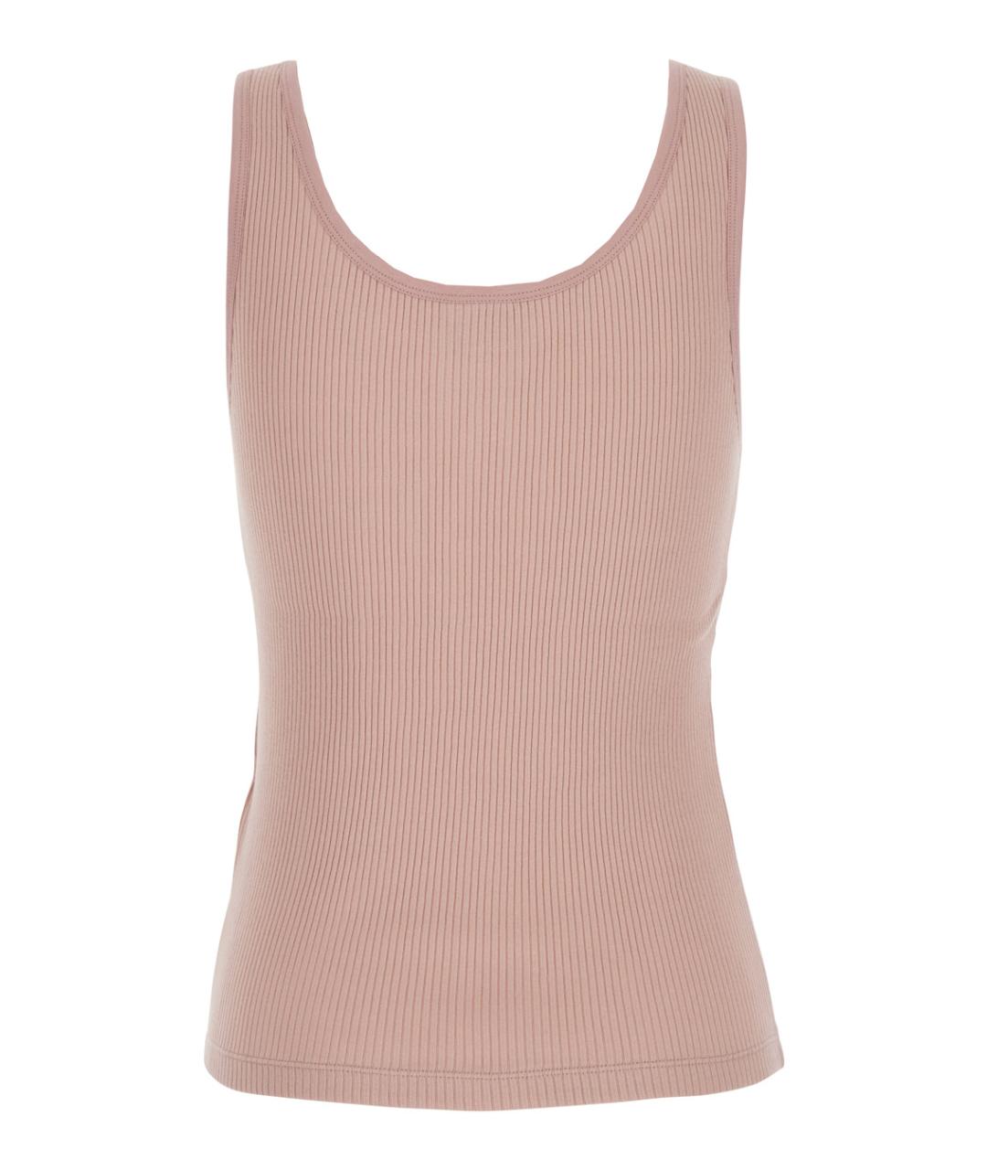 CHLOE Розовая хлопковая майка, фото 2