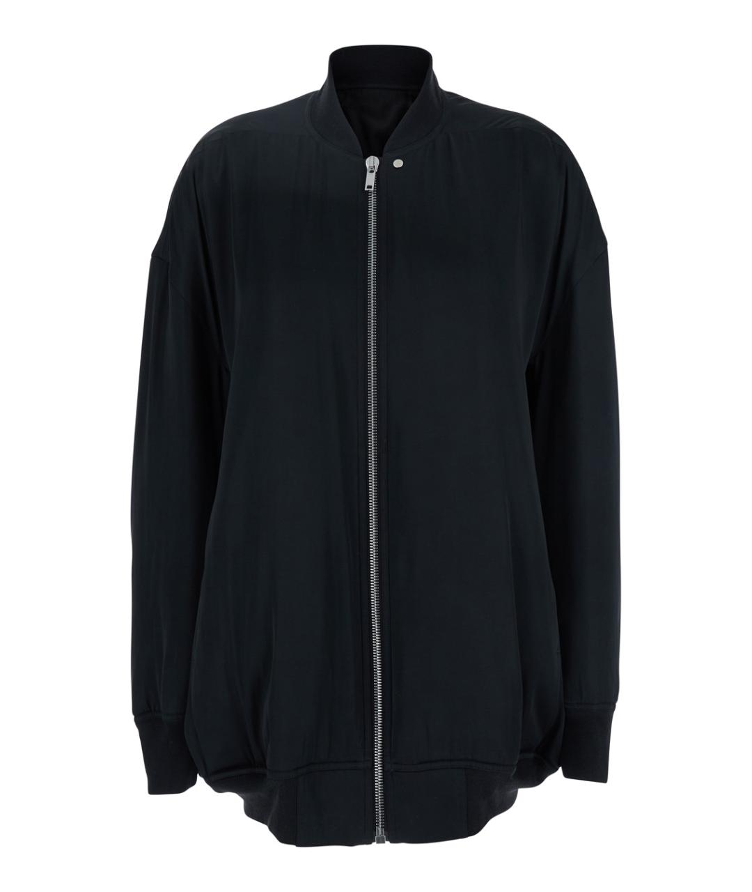 RICK OWENS Черная шерстяная куртка, фото 1