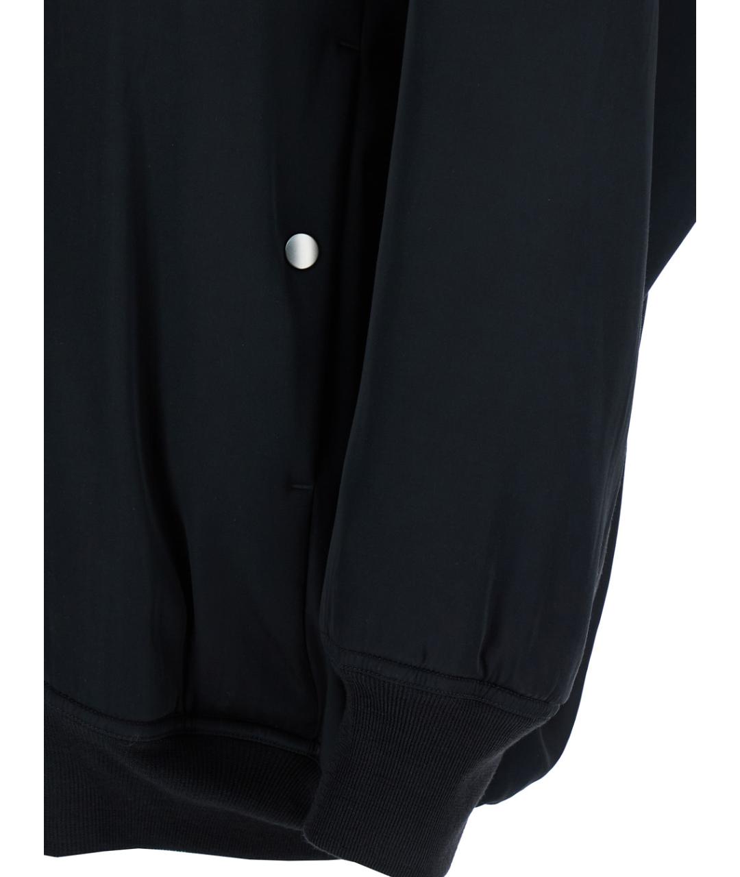 RICK OWENS Черная шерстяная куртка, фото 3