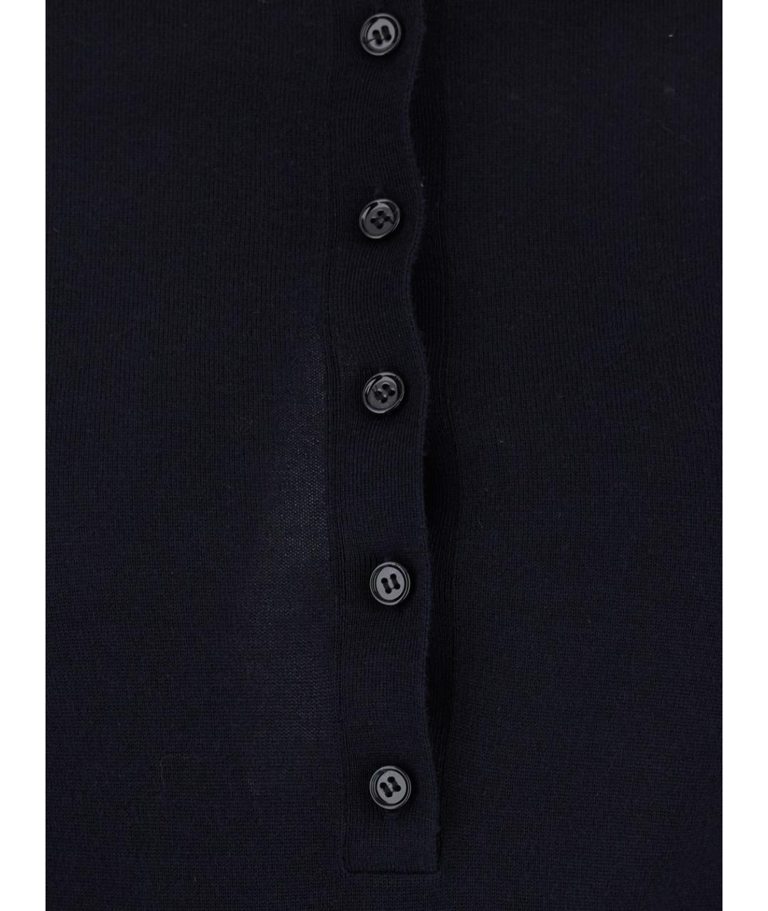 ALLUDE Черный шерстяной джемпер / свитер, фото 3