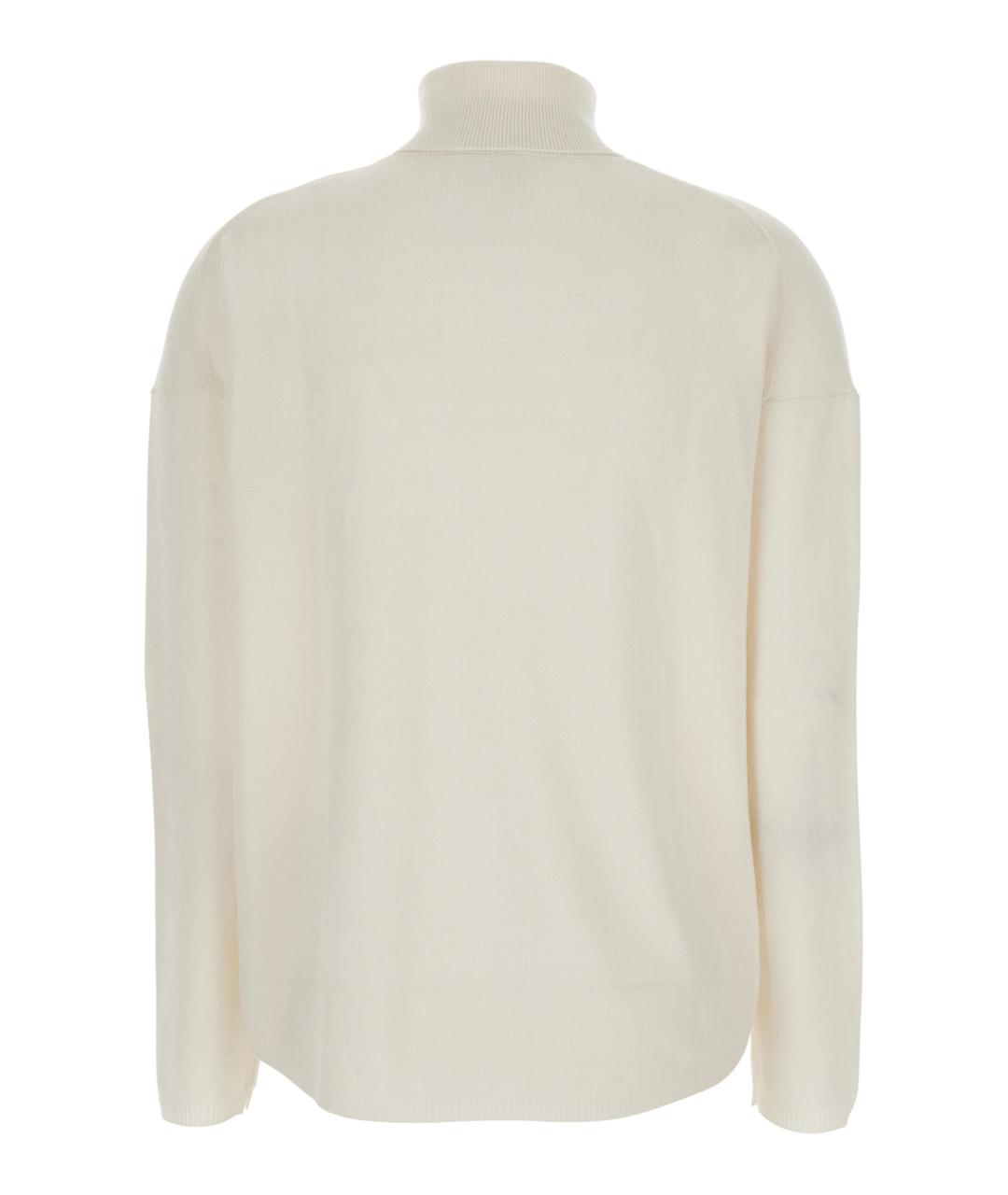 ALLUDE Белый кашемировый джемпер / свитер, фото 2