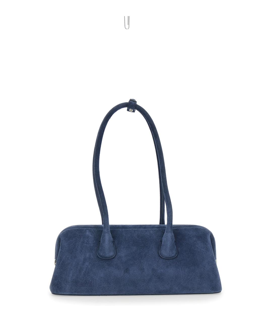 OSOI Синяя замшевая сумка через плечо, фото 2