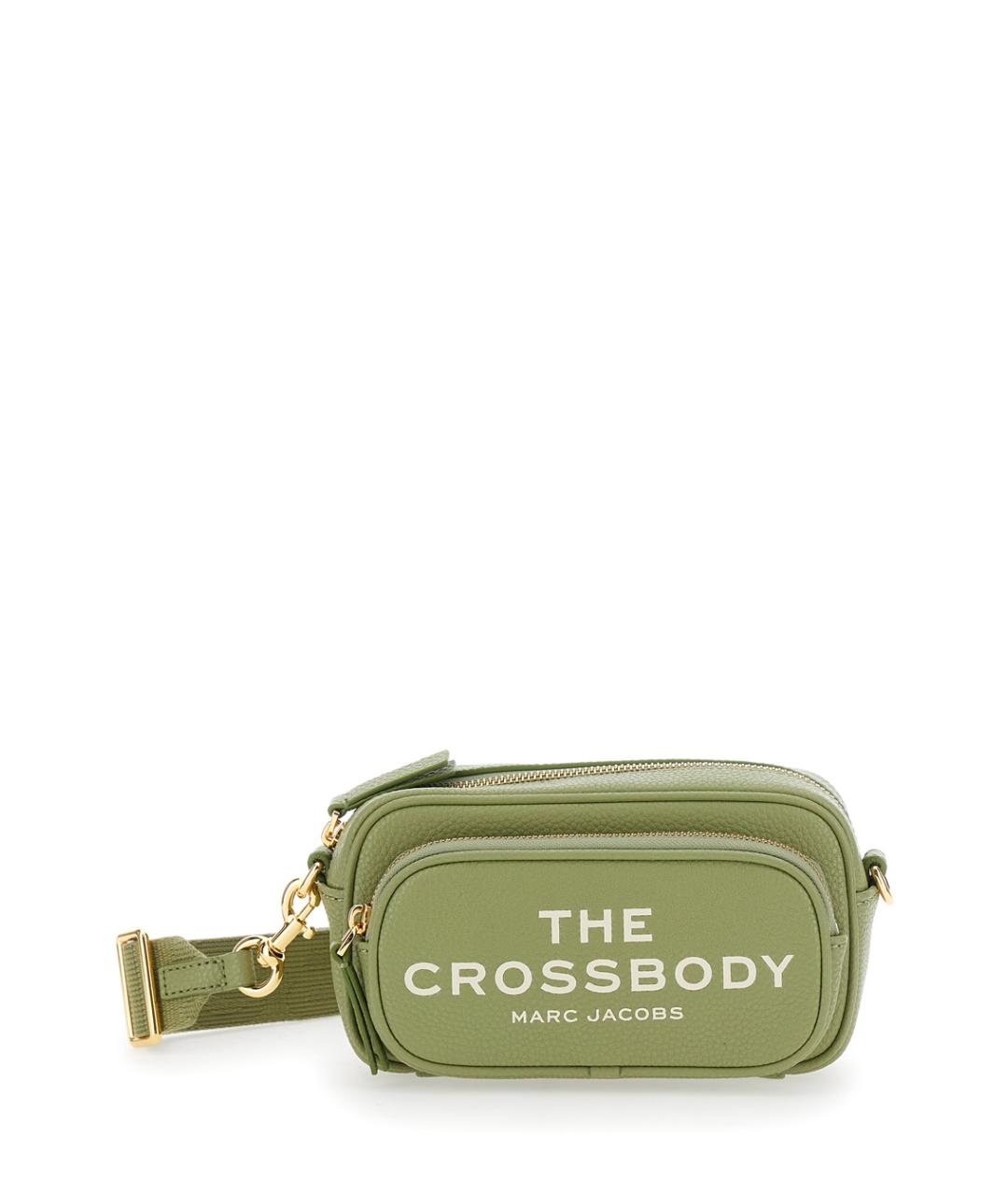 MARC JACOBS Зеленая кожаная сумка через плечо, фото 1