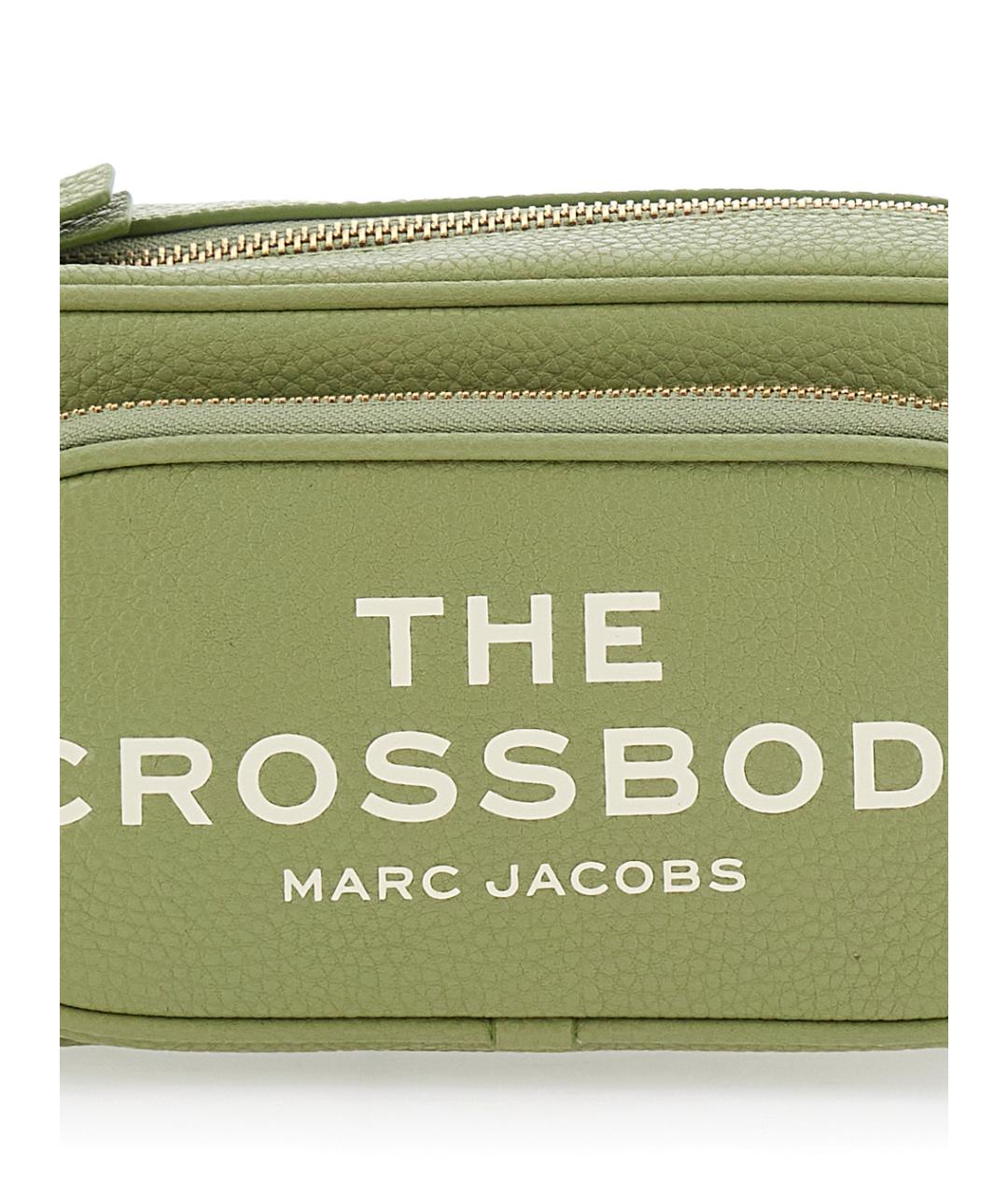 MARC JACOBS Зеленая кожаная сумка через плечо, фото 3