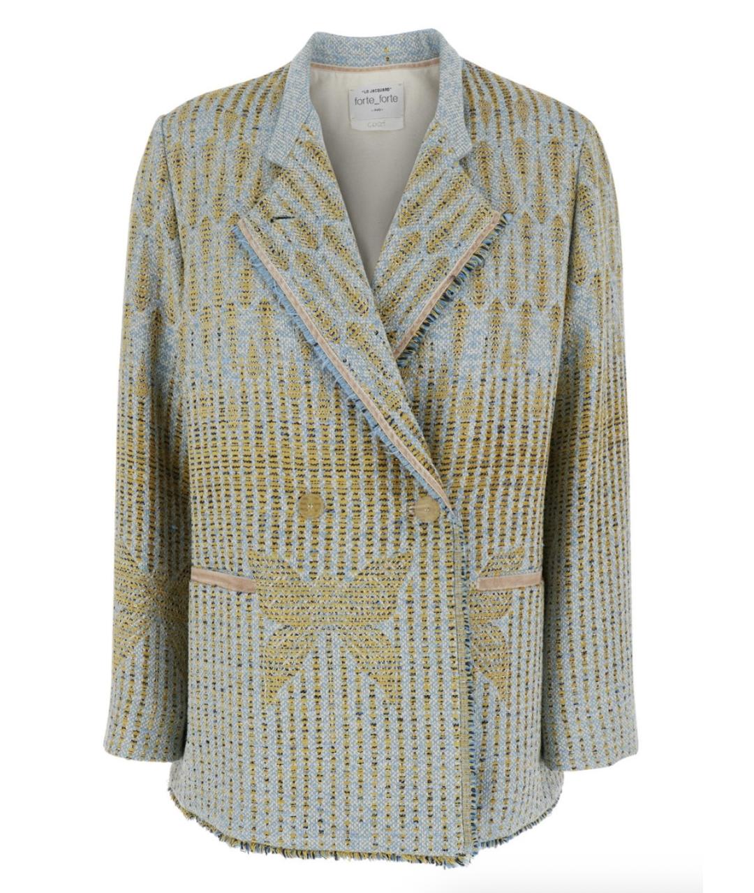 FORTE FORTE Мульти хлопковый жакет/пиджак, фото 1