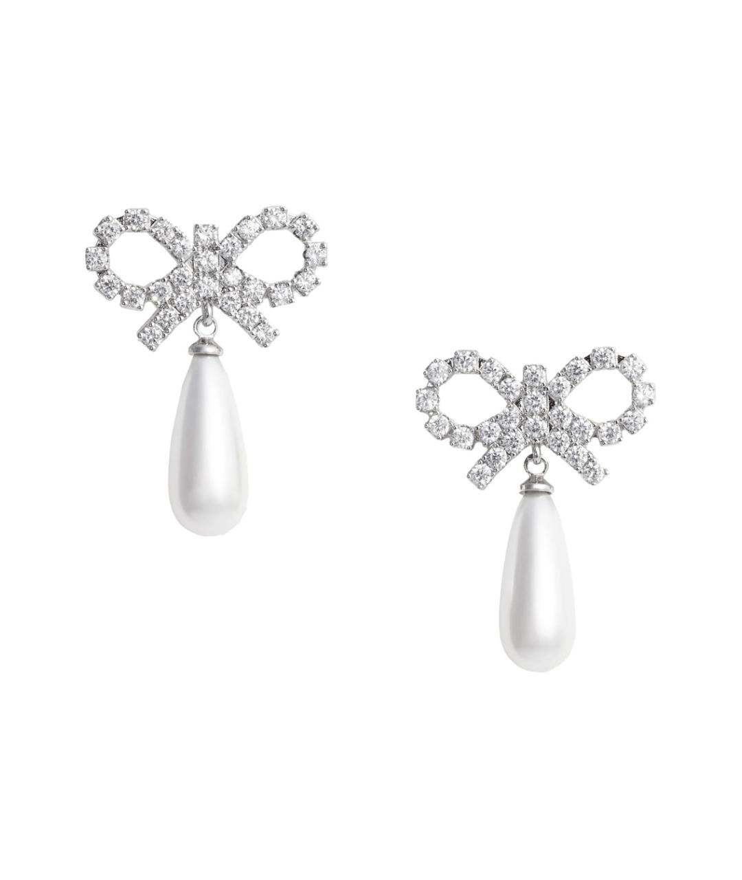 SELF-PORTRAIT Серебряные металлические серьги, фото 1