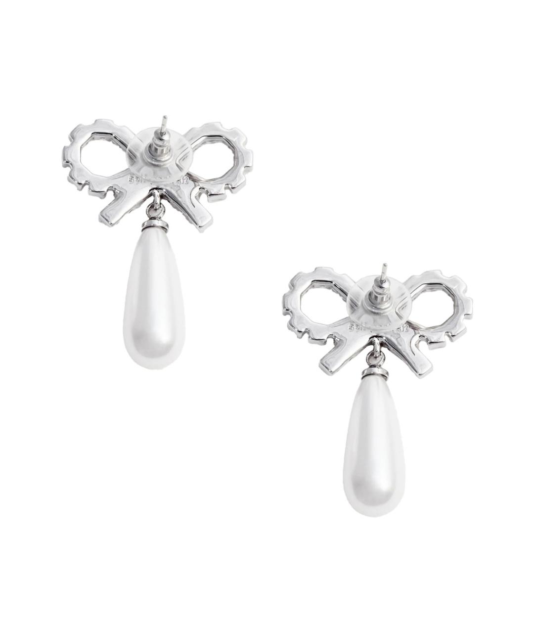 SELF-PORTRAIT Серебряные металлические серьги, фото 2