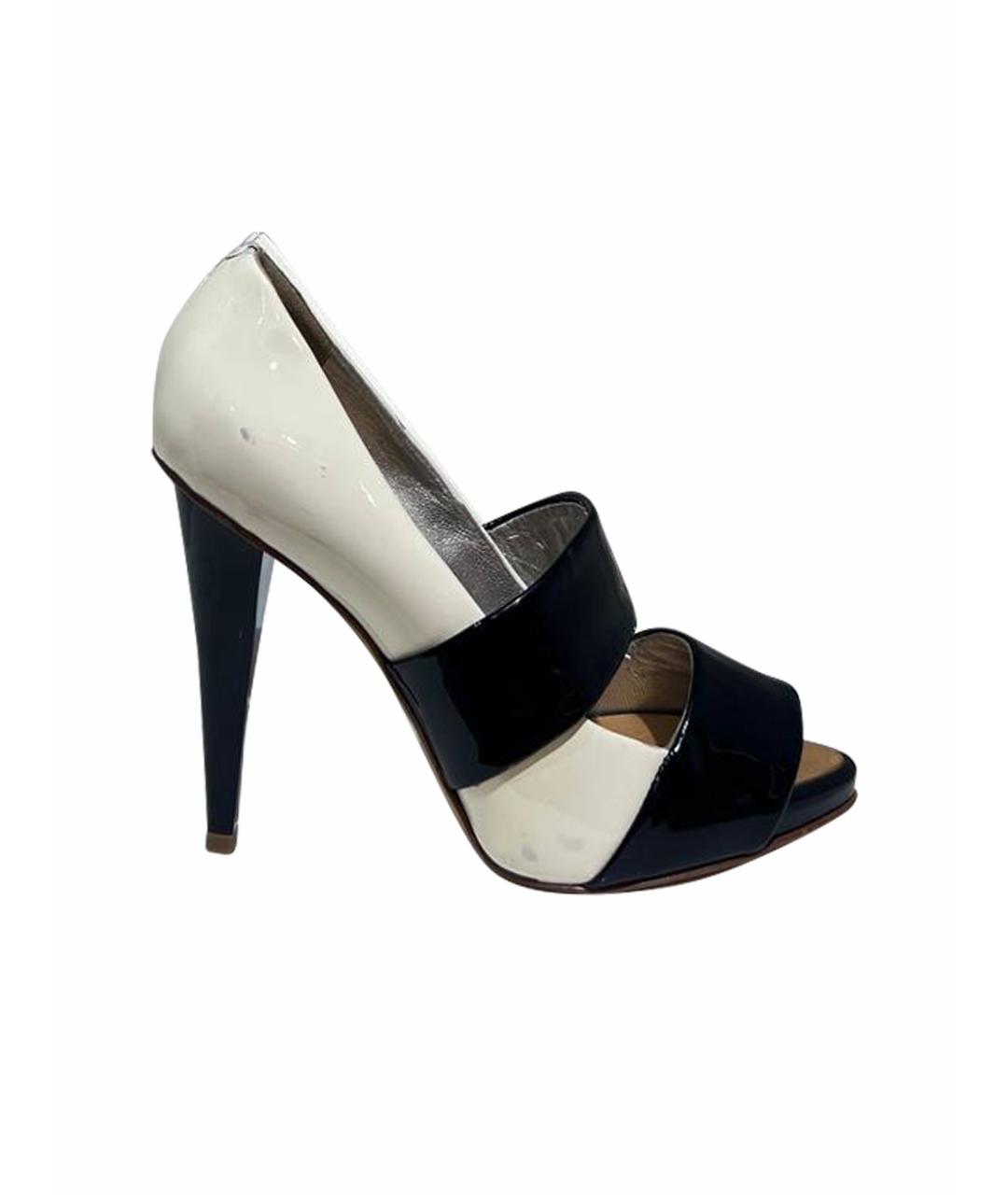 GIUSEPPE ZANOTTI DESIGN Белые кожаные туфли, фото 1