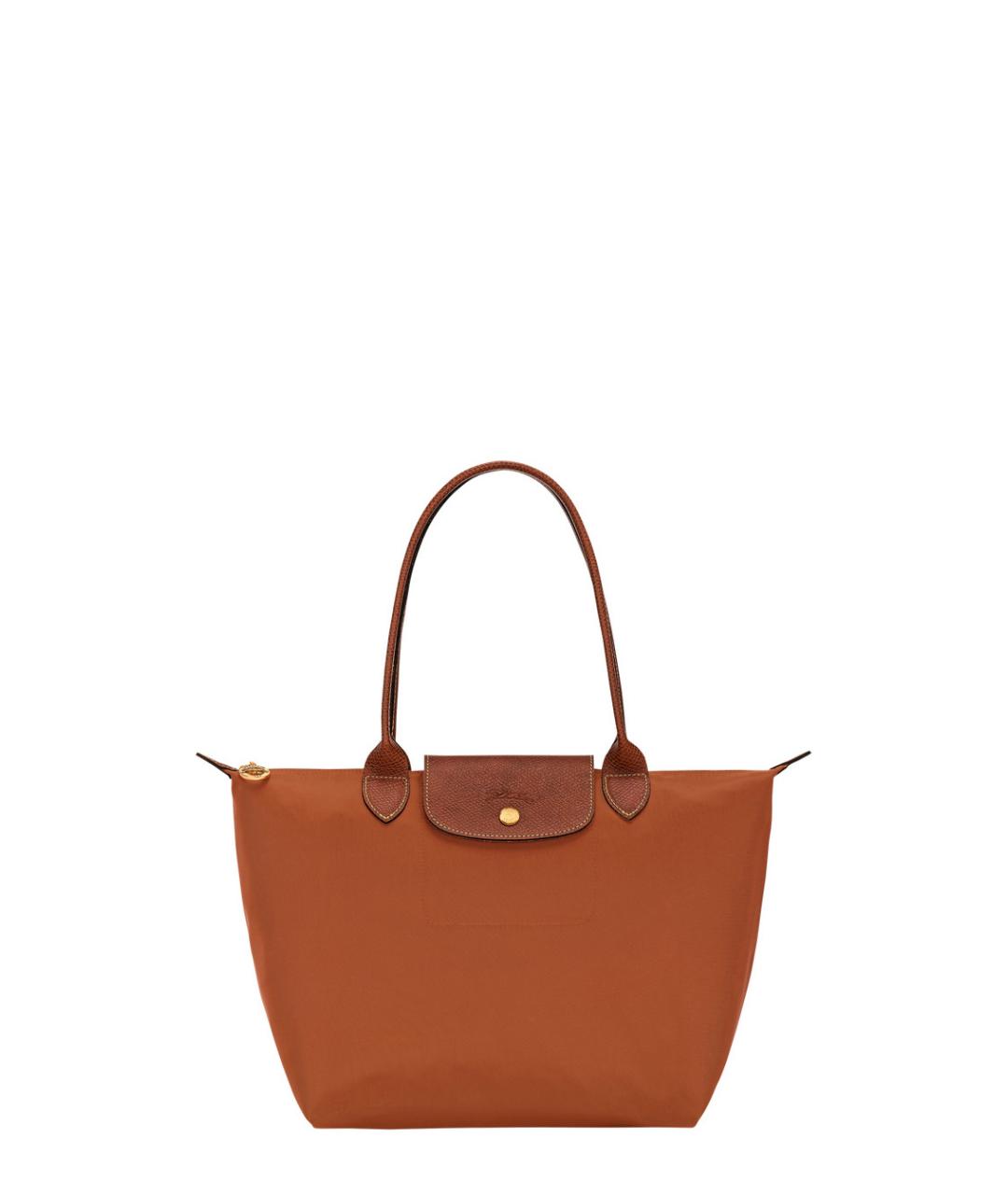 LONGCHAMP Коричневая синтетическая сумка тоут, фото 1