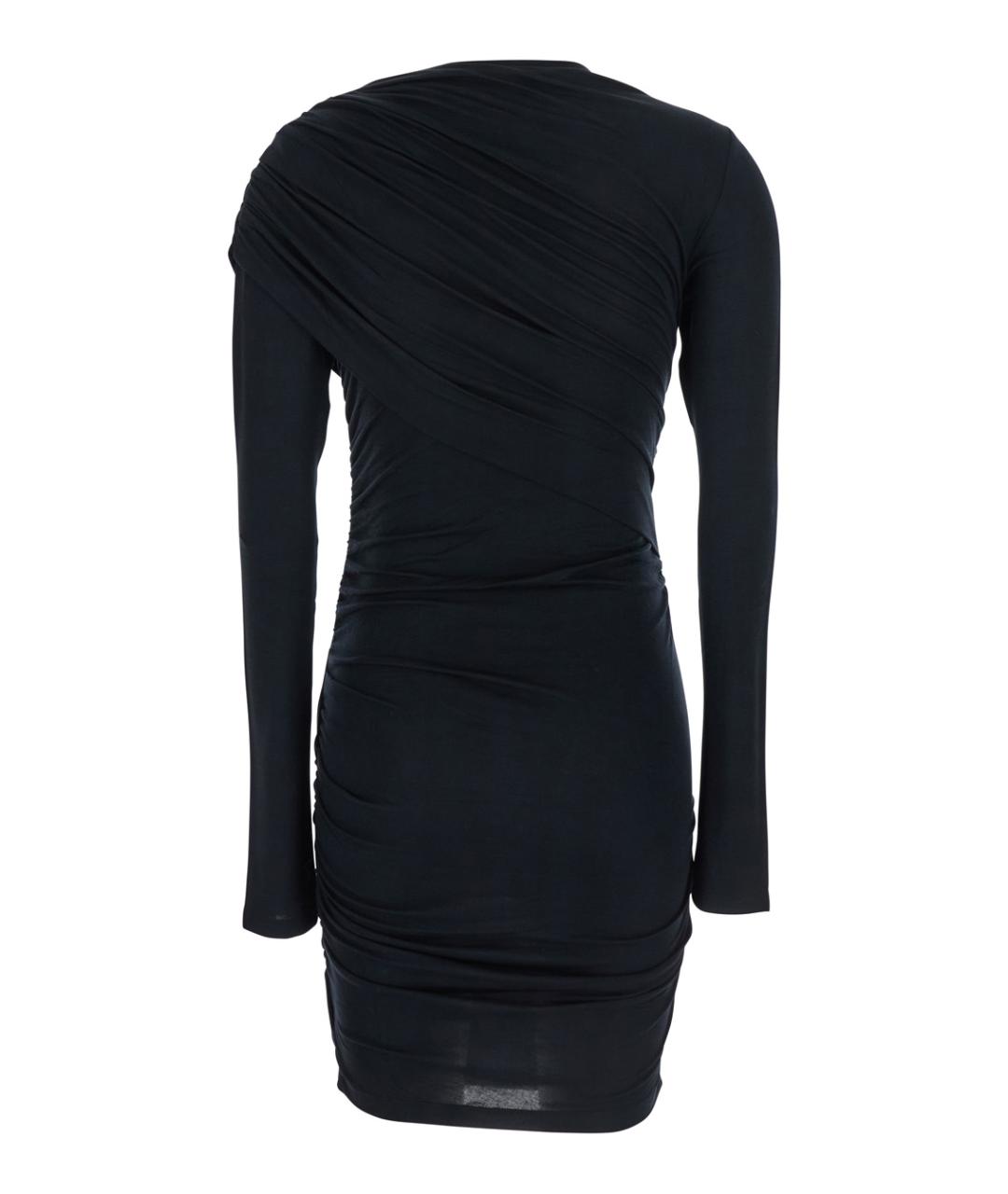 ISABEL MARANT Черное синтетическое повседневное платье, фото 2