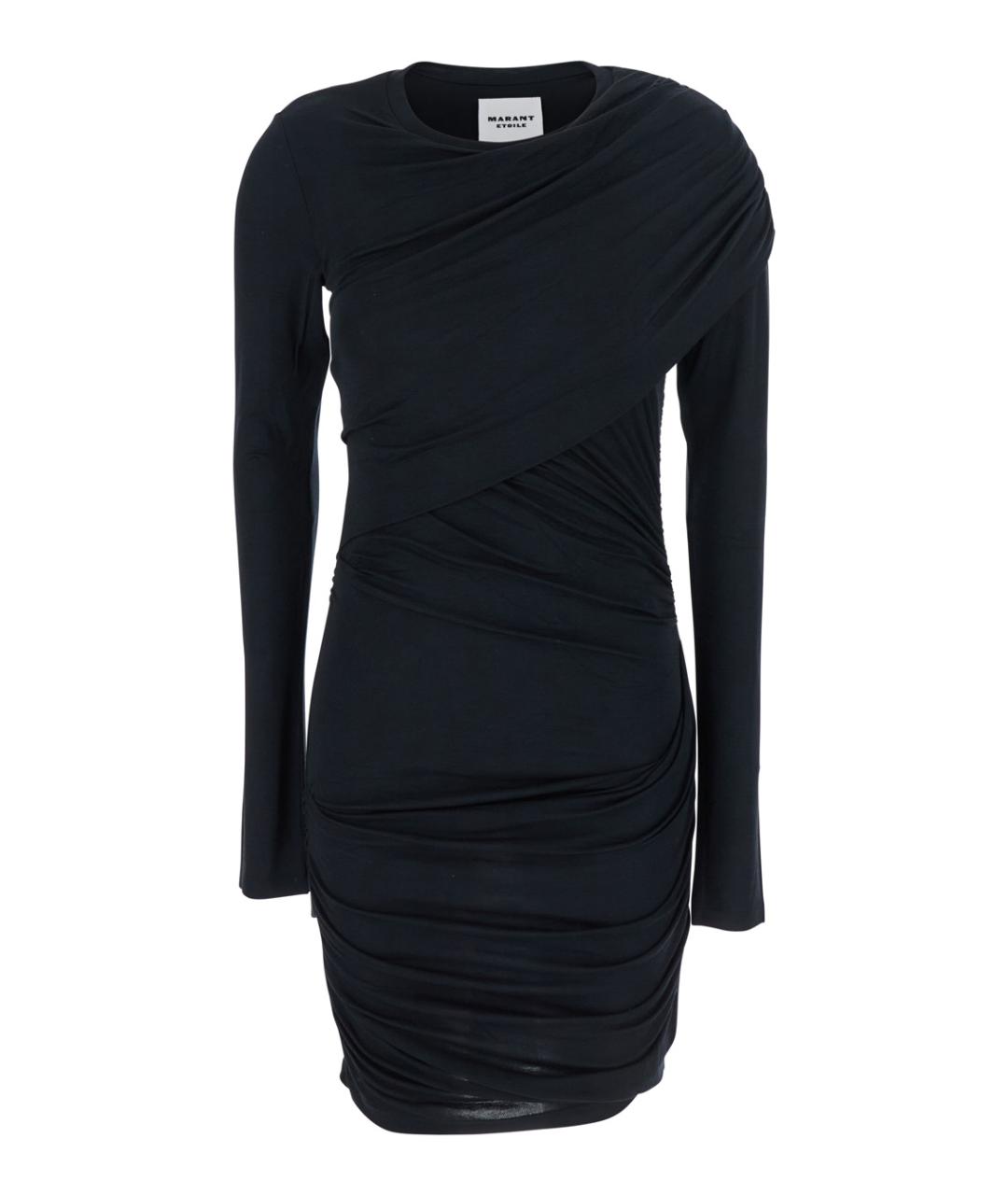 ISABEL MARANT Черное синтетическое повседневное платье, фото 1