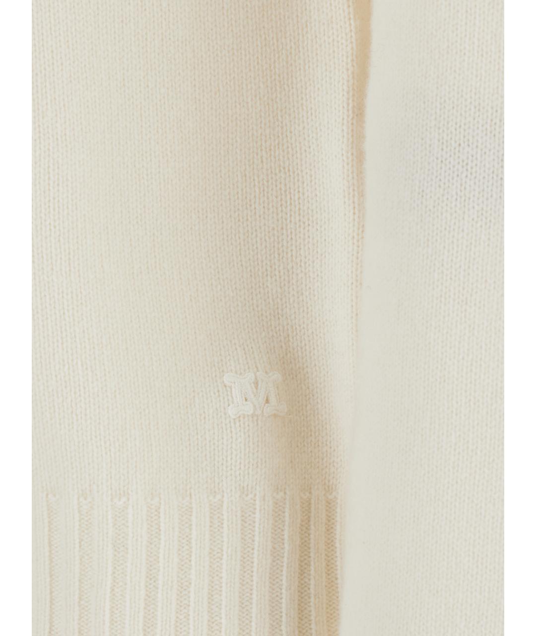 MAX MARA Белый шерстяной джемпер / свитер, фото 3