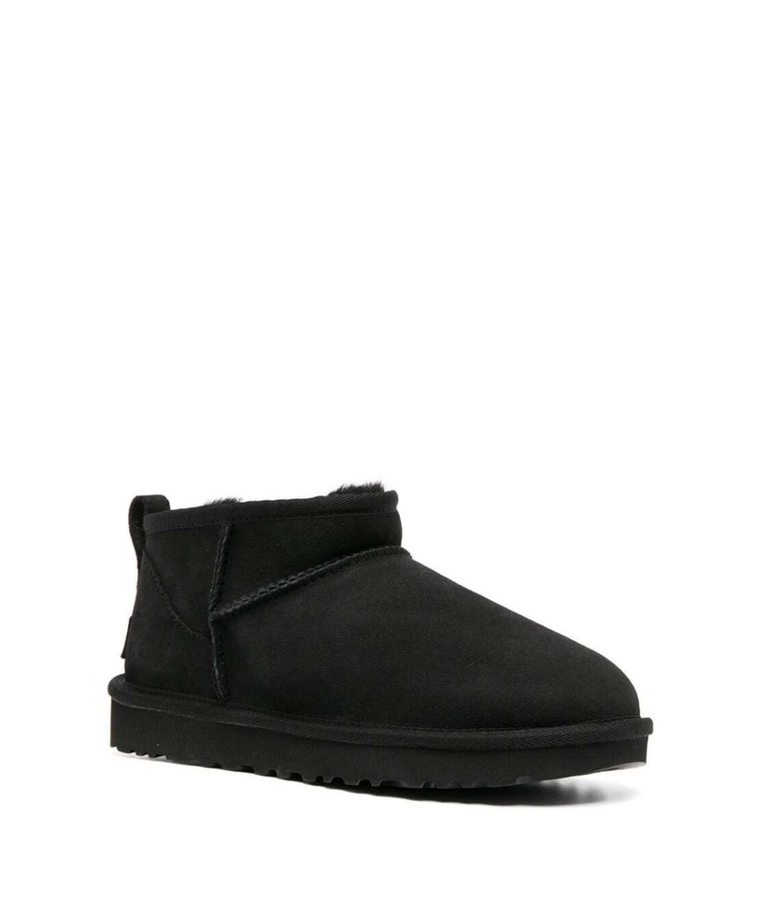 UGG AUSTRALIA Черные замшевые ботинки, фото 3