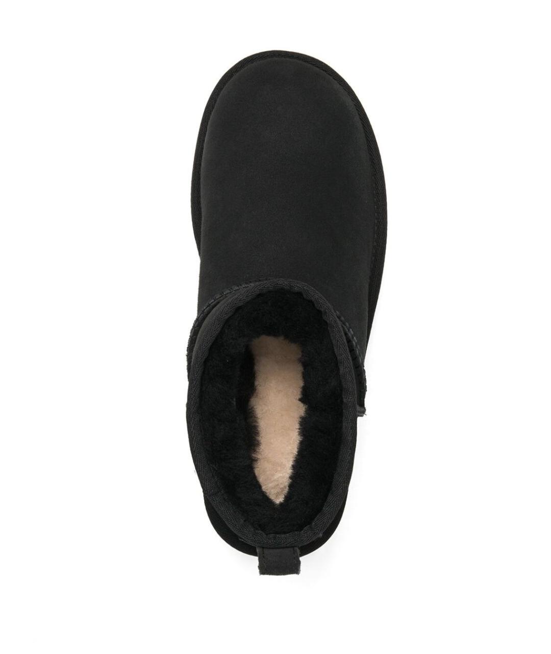 UGG AUSTRALIA Черные замшевые ботинки, фото 2