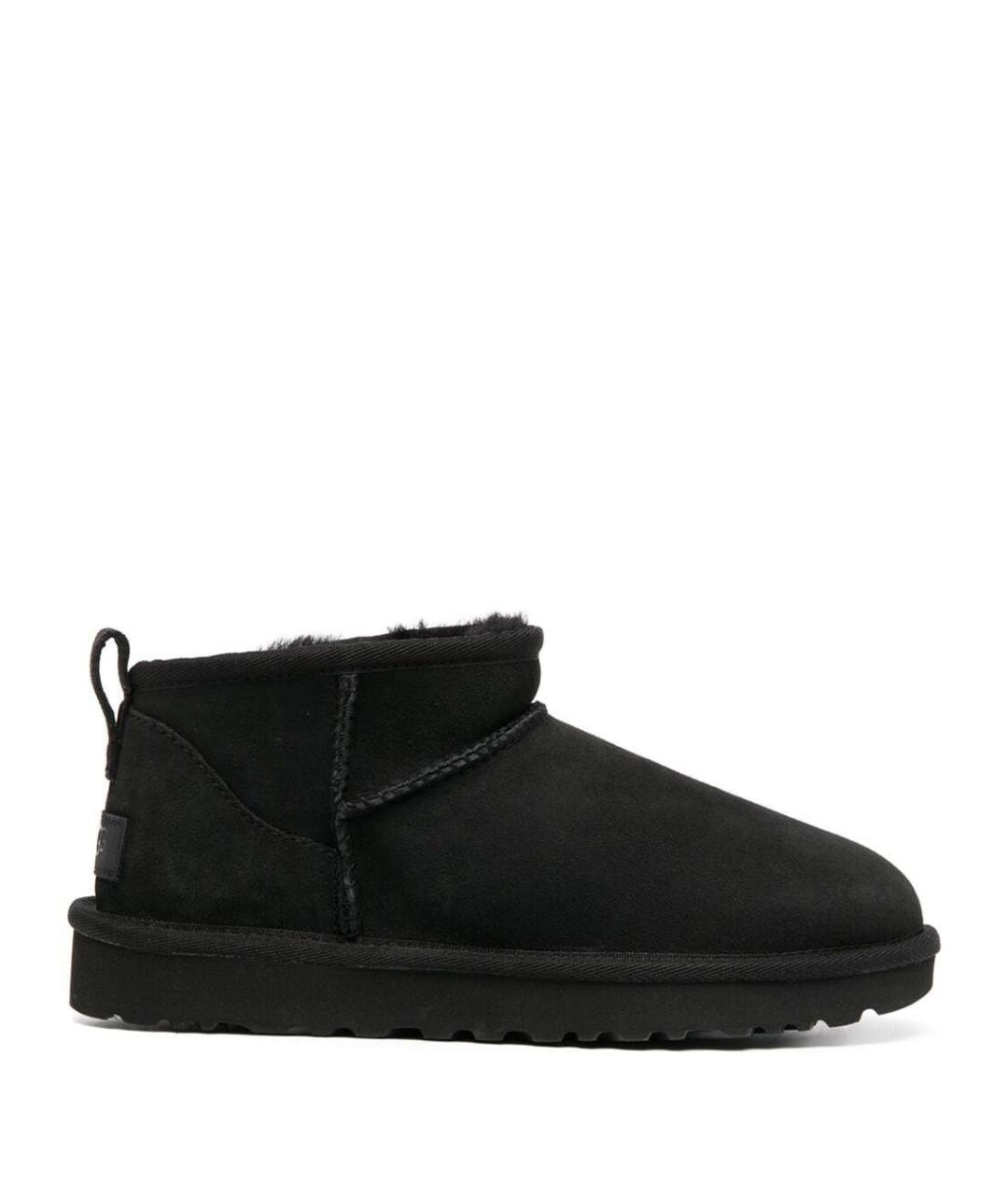 UGG AUSTRALIA Черные замшевые ботинки, фото 1