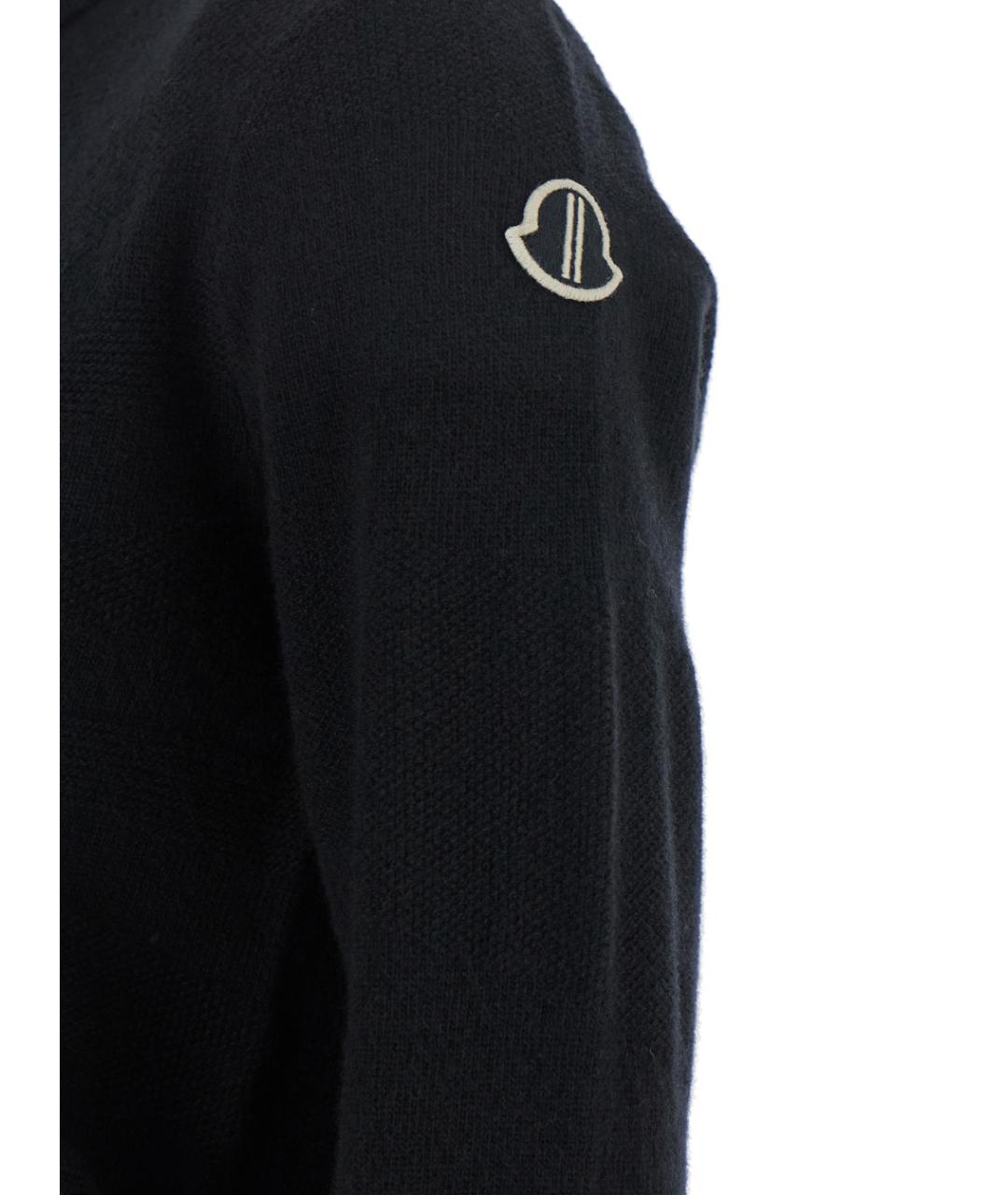 RICK OWENS Черный шерстяной джемпер / свитер, фото 3