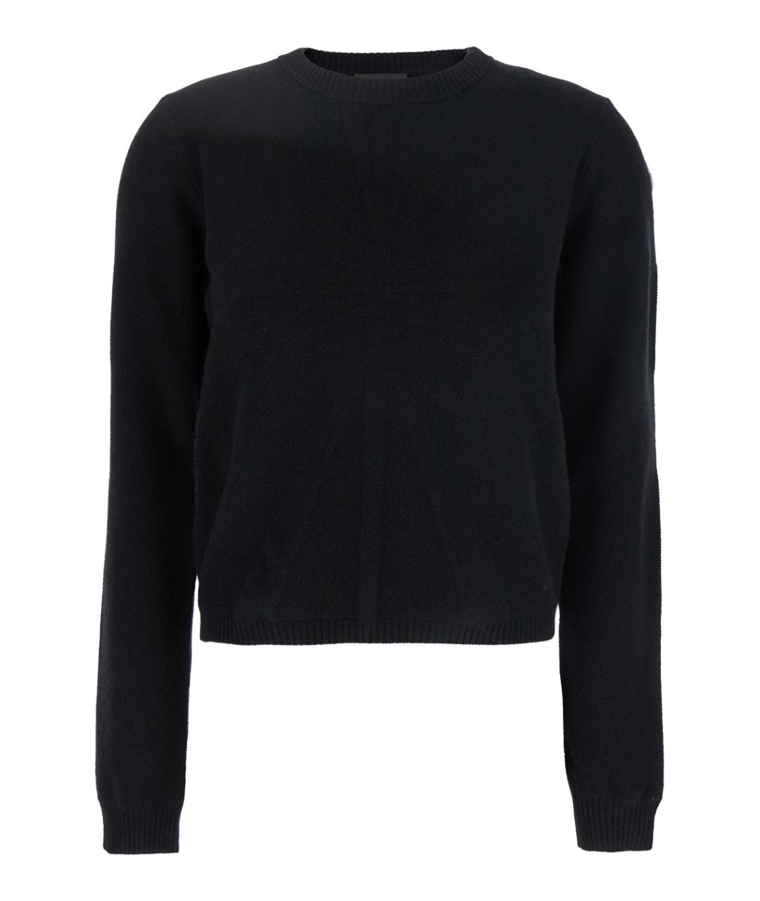 RICK OWENS Черный шерстяной джемпер / свитер, фото 1