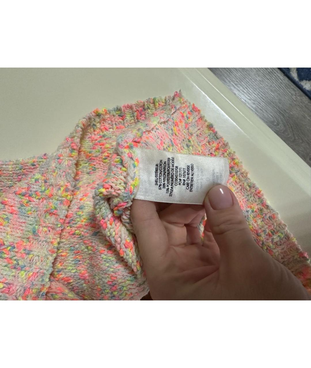 ALICE+OLIVIA Мульти хлопковый джемпер / свитер, фото 3