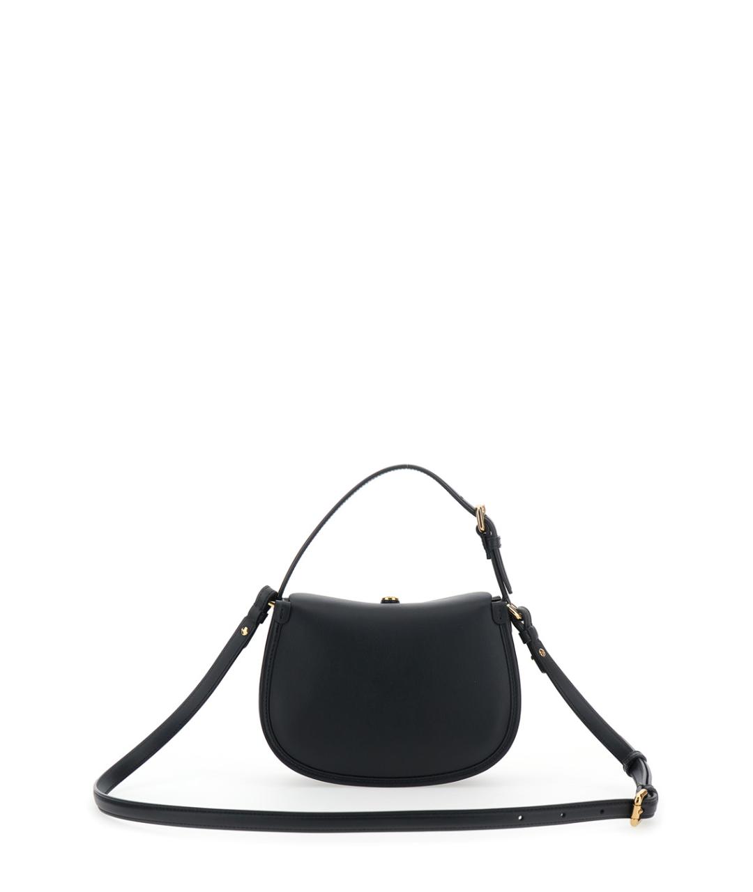 ETRO Черная кожаная сумка через плечо, фото 2