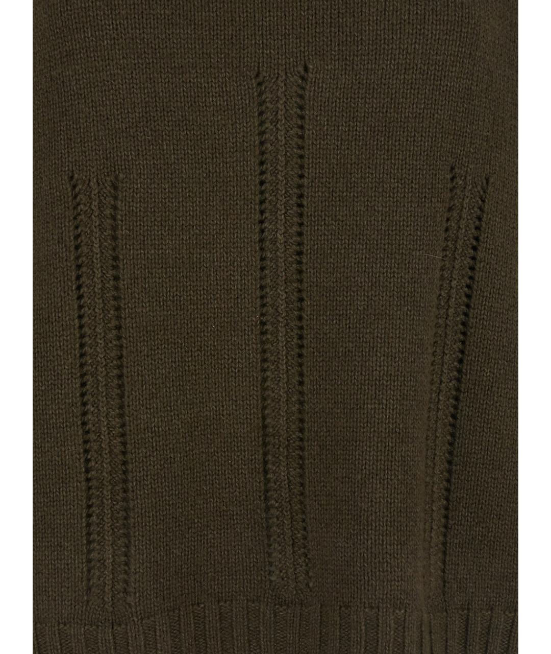 TOM FORD Коричневый хлопковый джемпер / свитер, фото 3