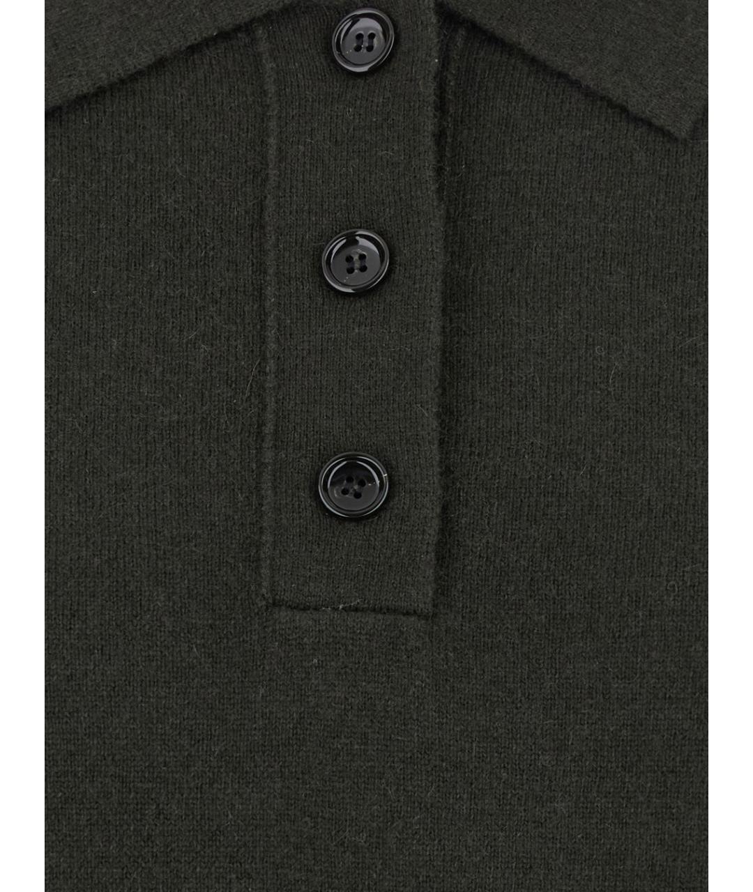 ALLUDE Зеленый шерстяной джемпер / свитер, фото 3