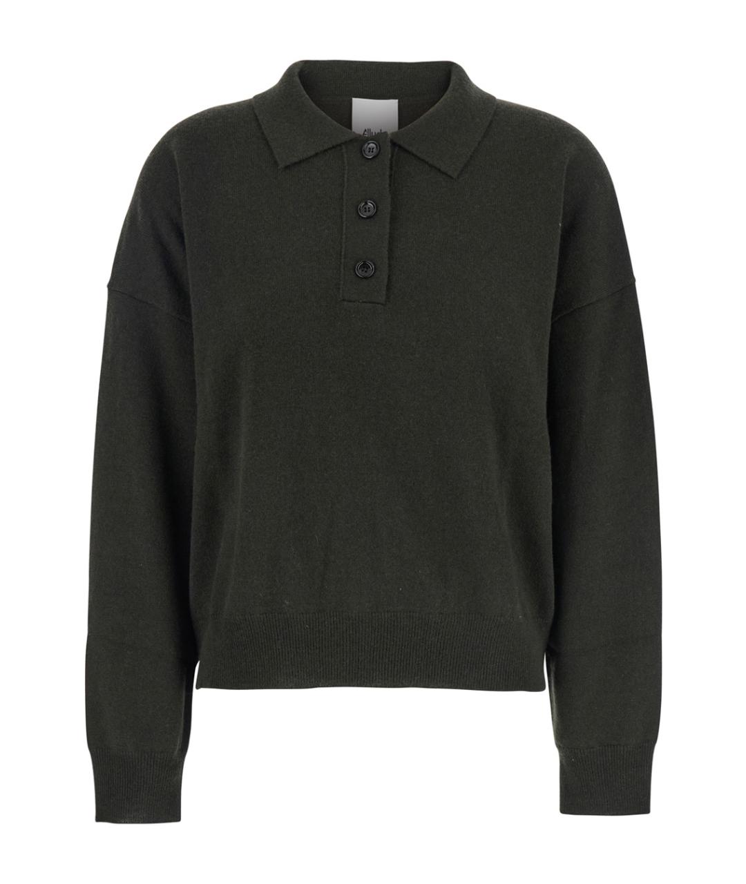 ALLUDE Зеленый шерстяной джемпер / свитер, фото 1