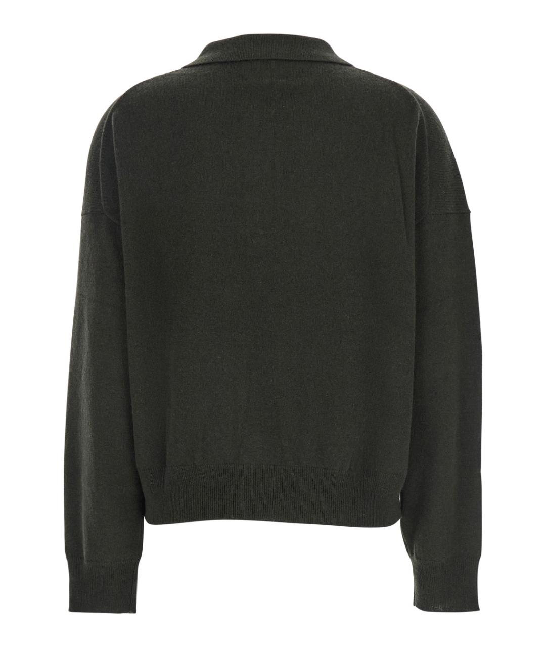 ALLUDE Зеленый шерстяной джемпер / свитер, фото 2