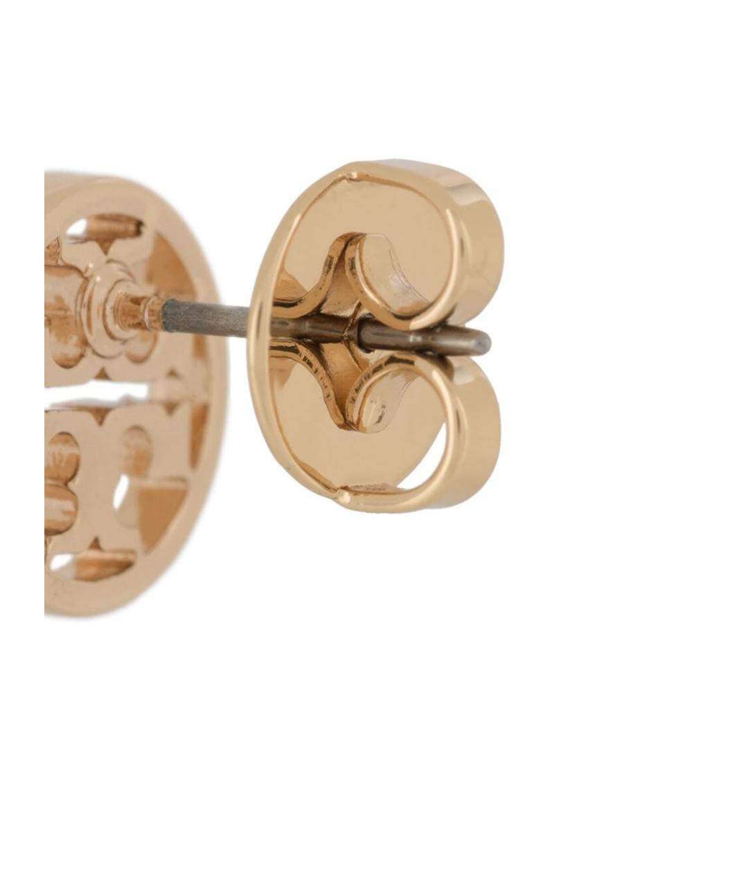 TORY BURCH Золотые металлические серьги, фото 3