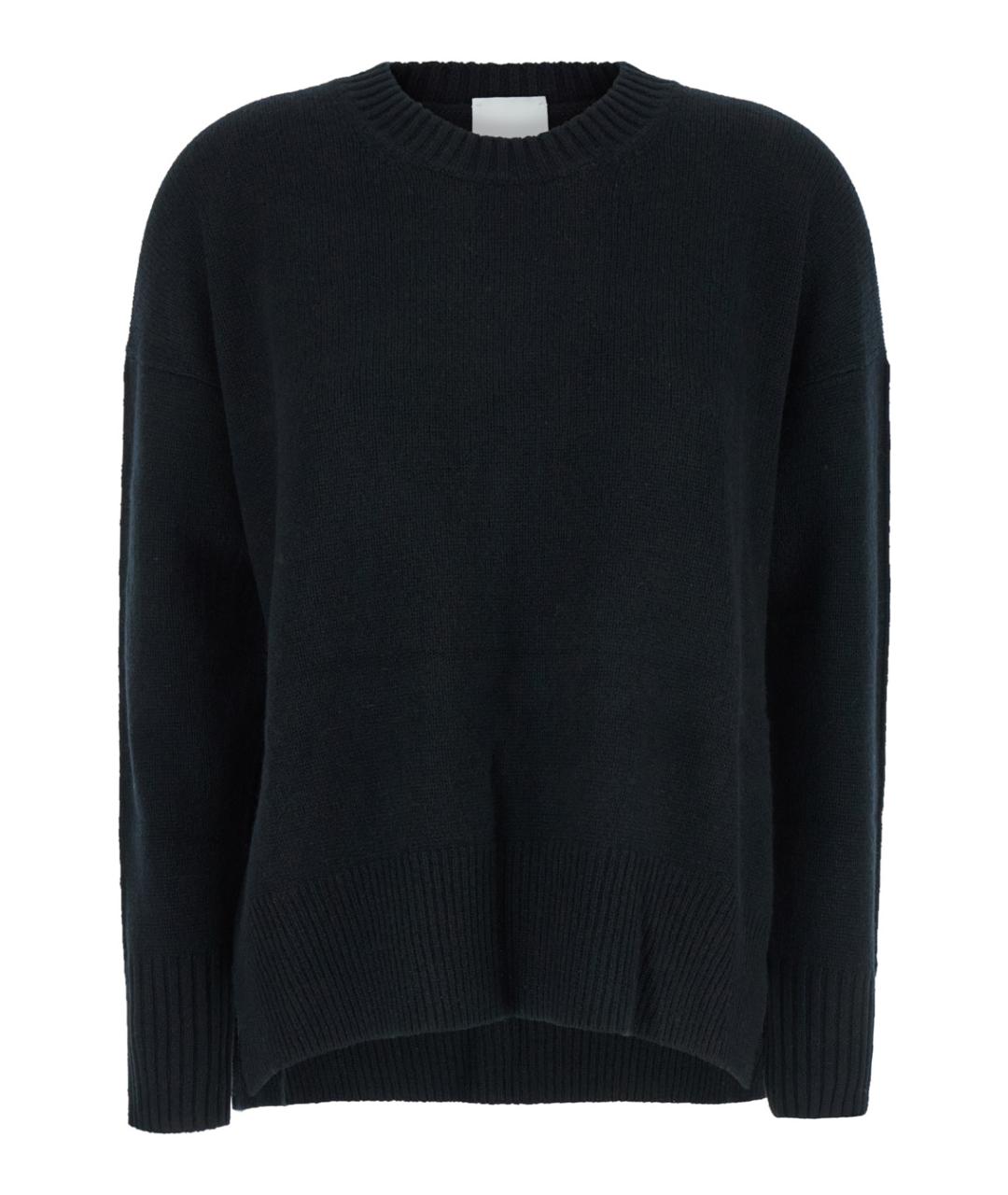 ALLUDE Черный кашемировый джемпер / свитер, фото 1