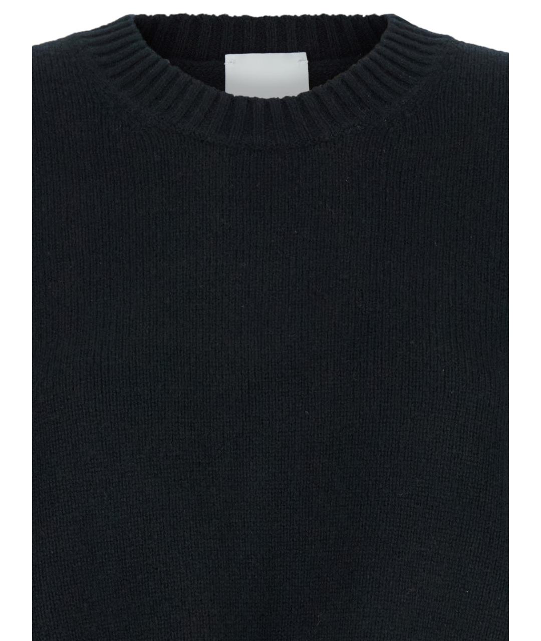 ALLUDE Черный кашемировый джемпер / свитер, фото 3