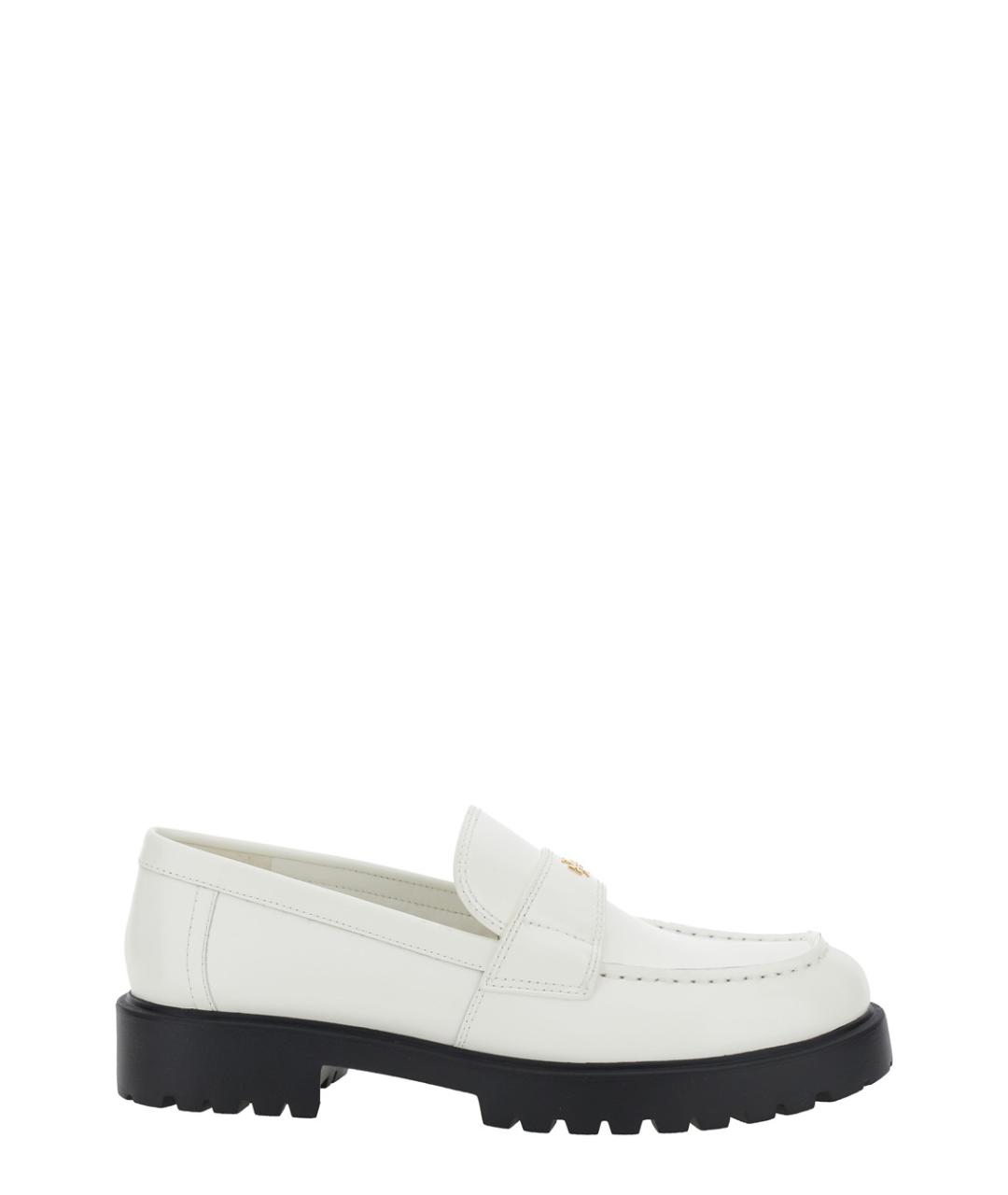 TORY BURCH Белые лоферы, фото 1