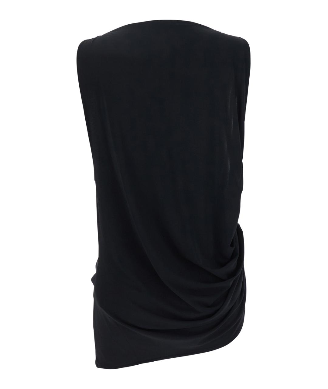 JACQUEMUS Черная вискозная блузы, фото 2