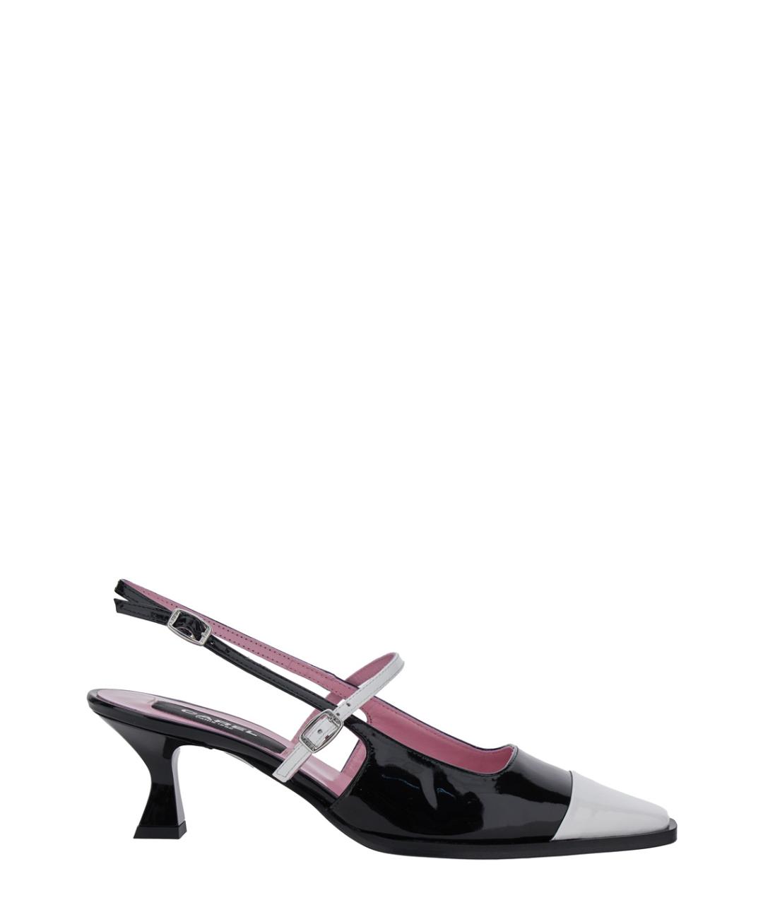 CAREL Черные кожаные туфли, фото 1