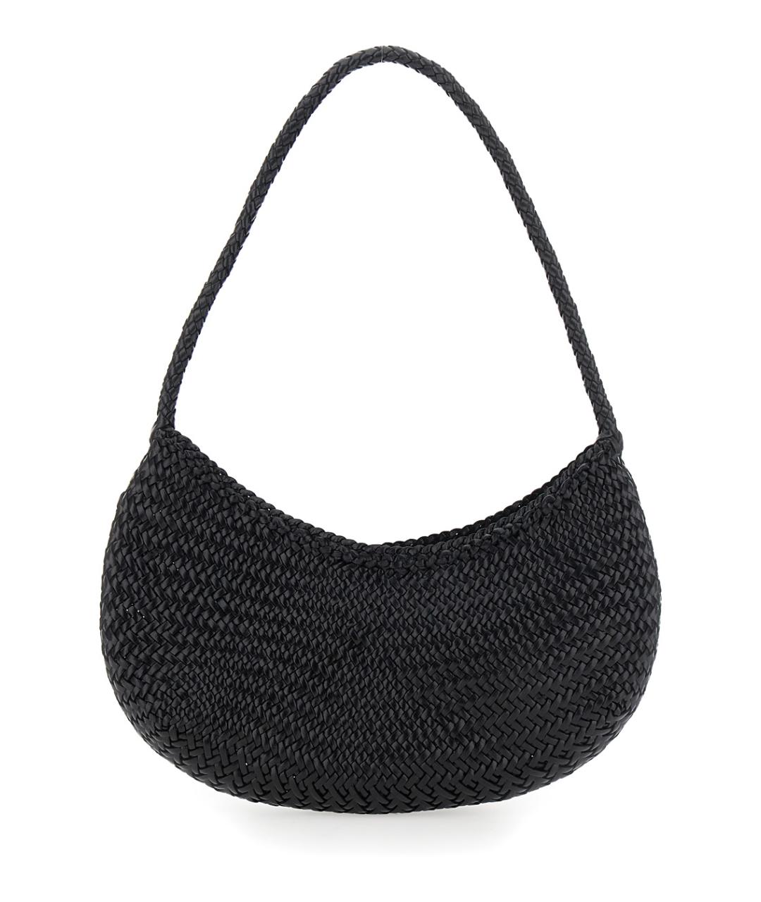 Dragon Diffusion Черная кожаная сумка через плечо, фото 1