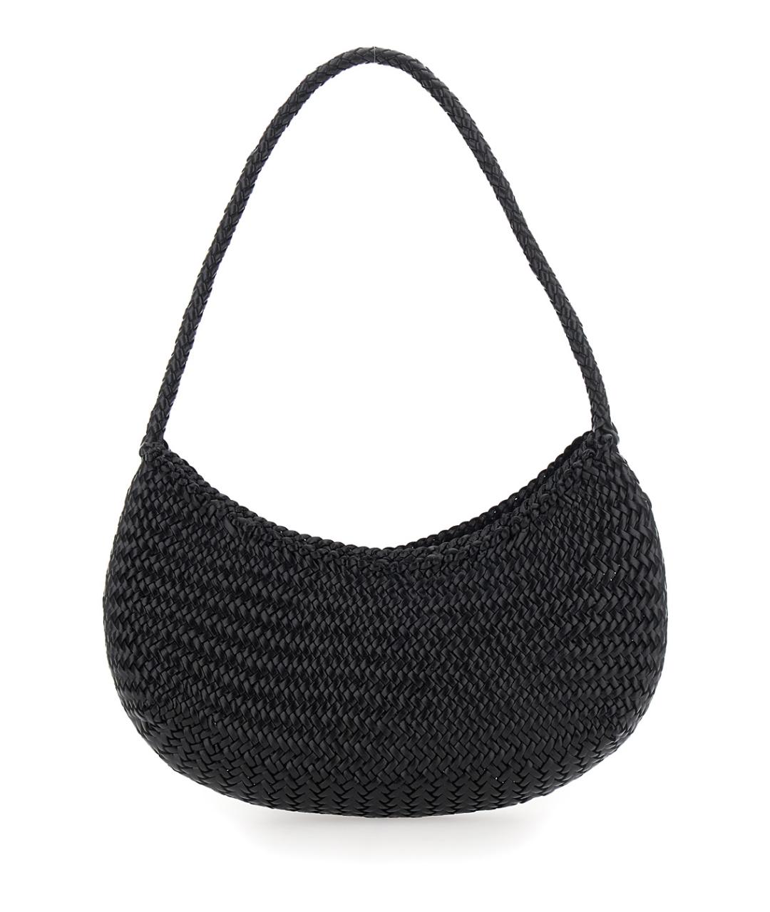 Dragon Diffusion Черная кожаная сумка через плечо, фото 2