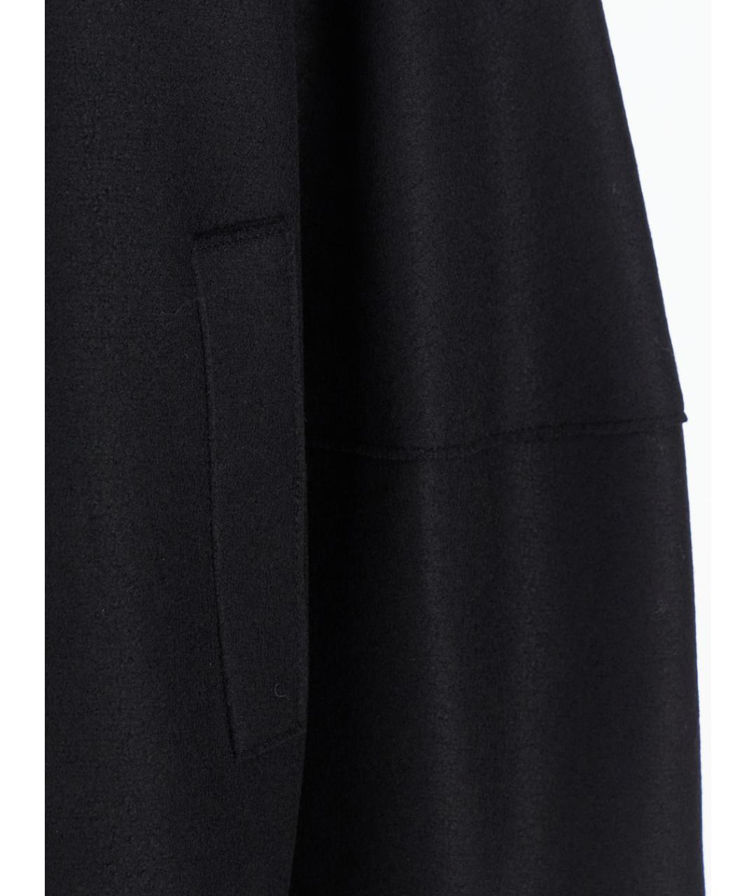 HARRIS WHARF LONDON Черная шерстяная куртка, фото 3