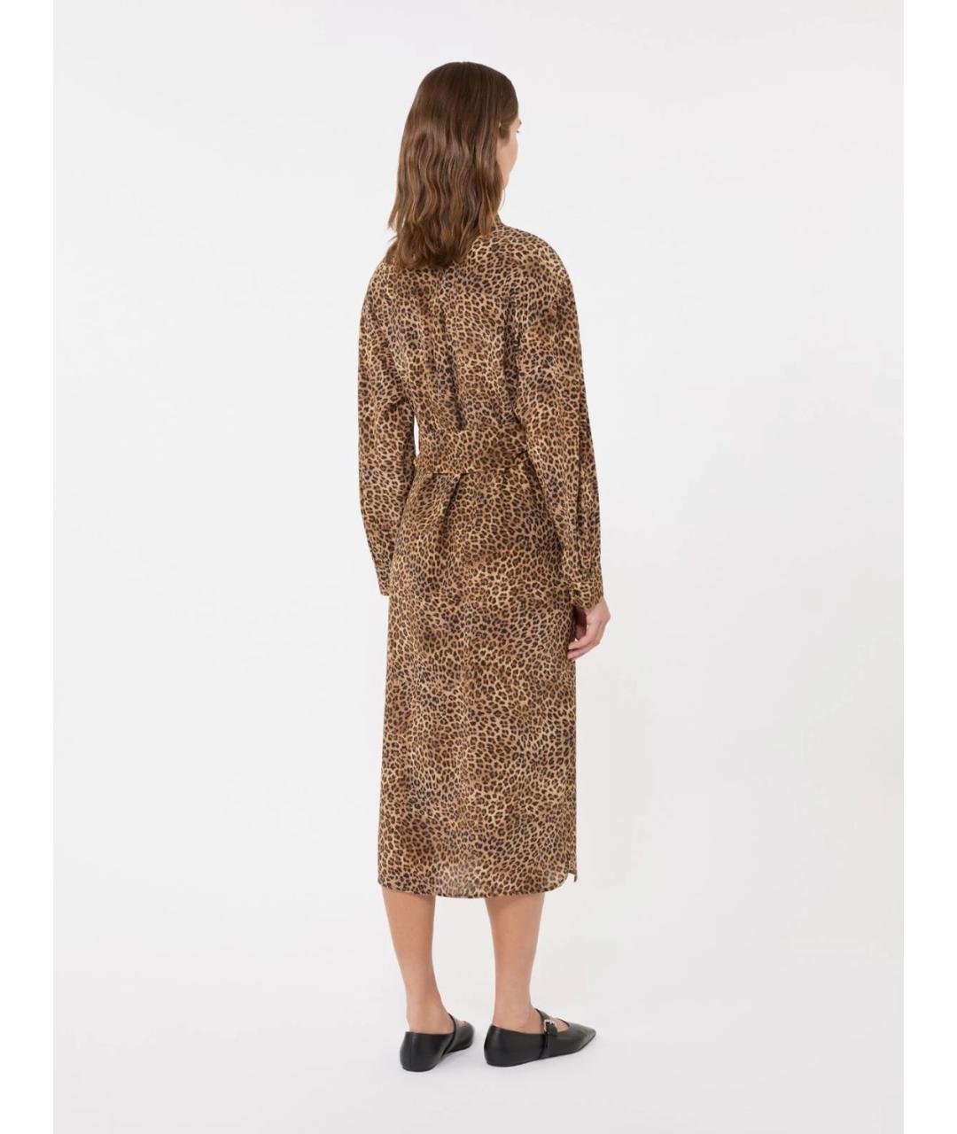 WEEKEND MAX MARA Мульти вискозное повседневное платье, фото 4