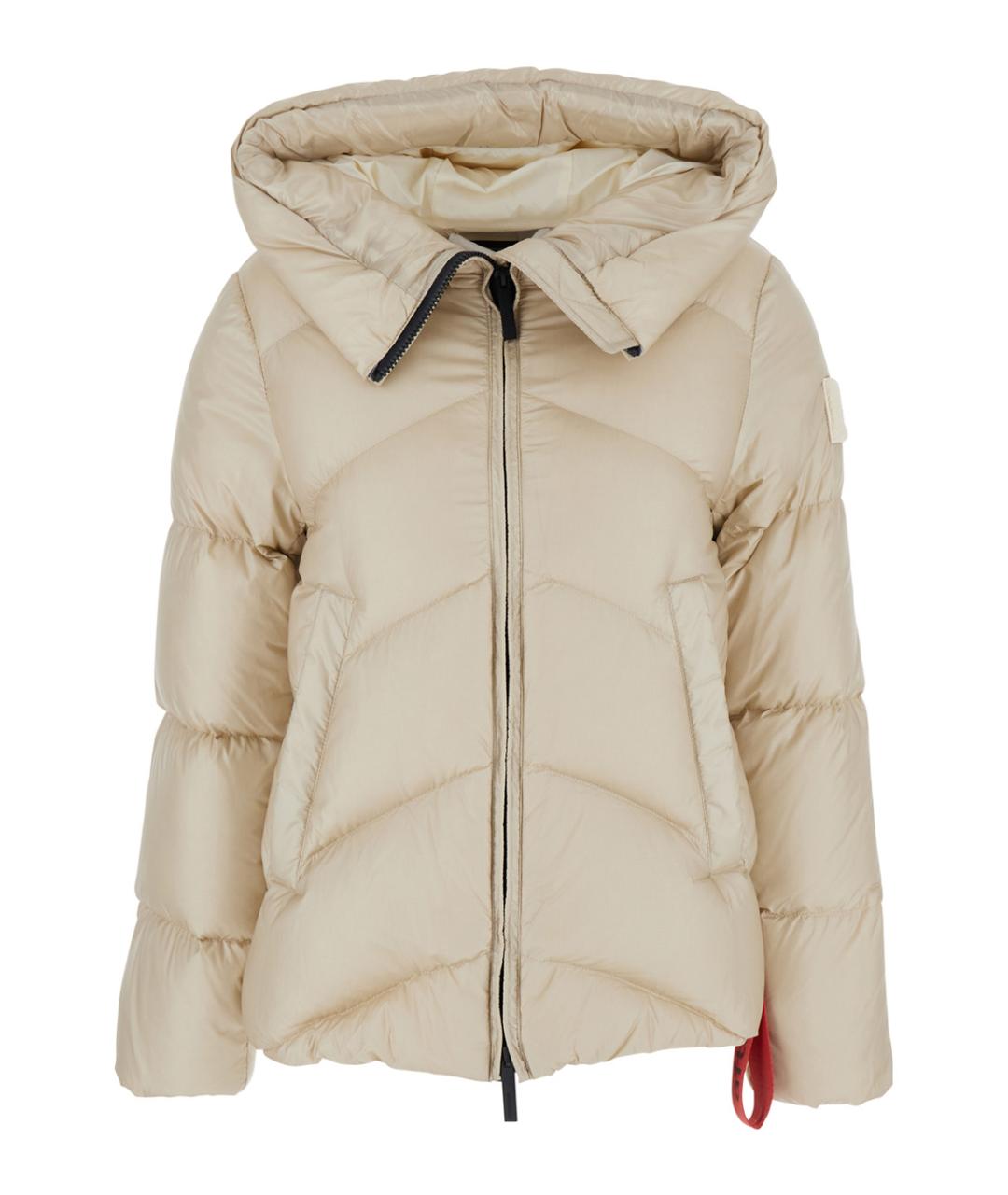 AFTER LABEL Бежевый полиамидовый пуховик, фото 1