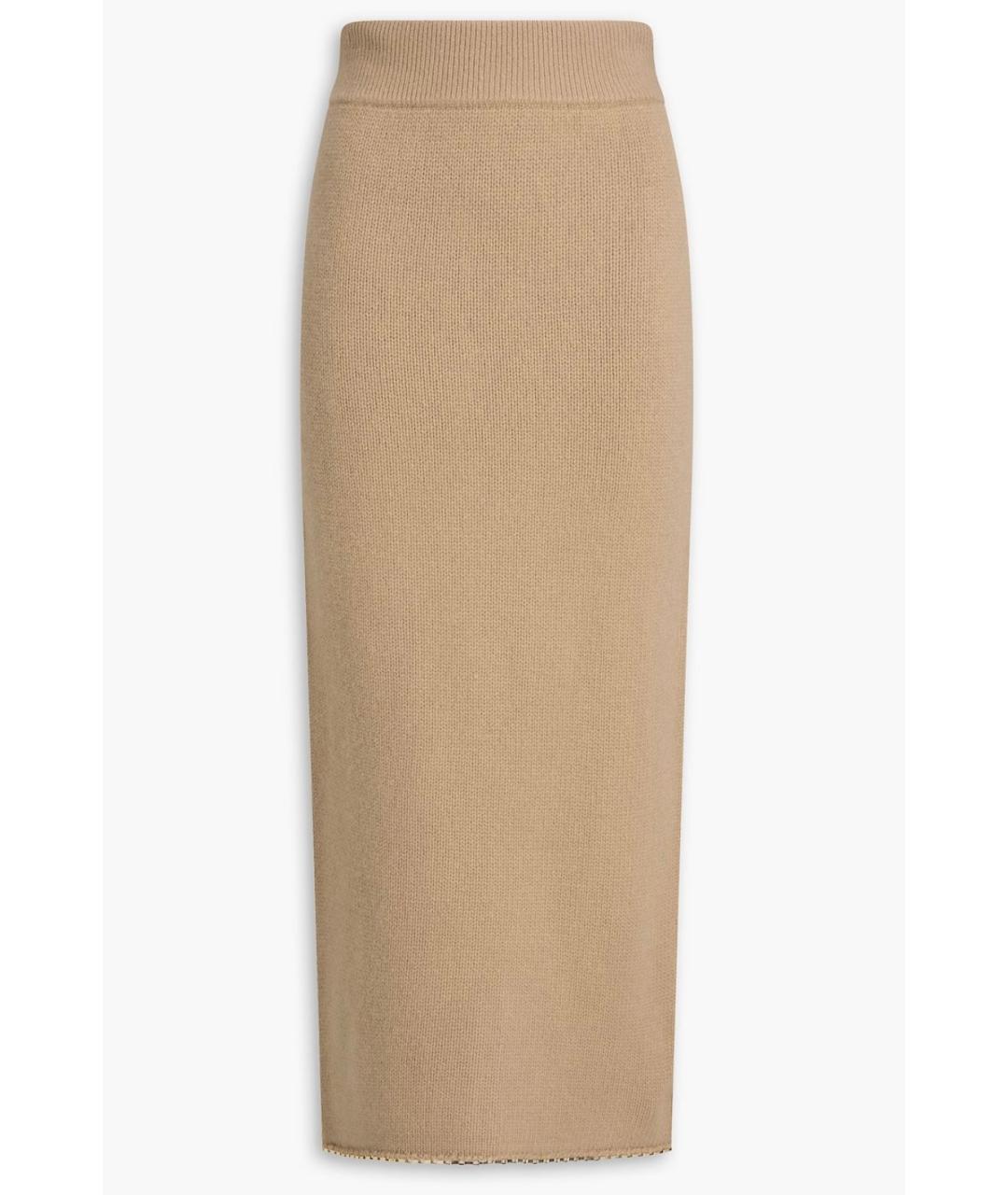 TOTEME Бежевая хлопковая юбка миди, фото 6