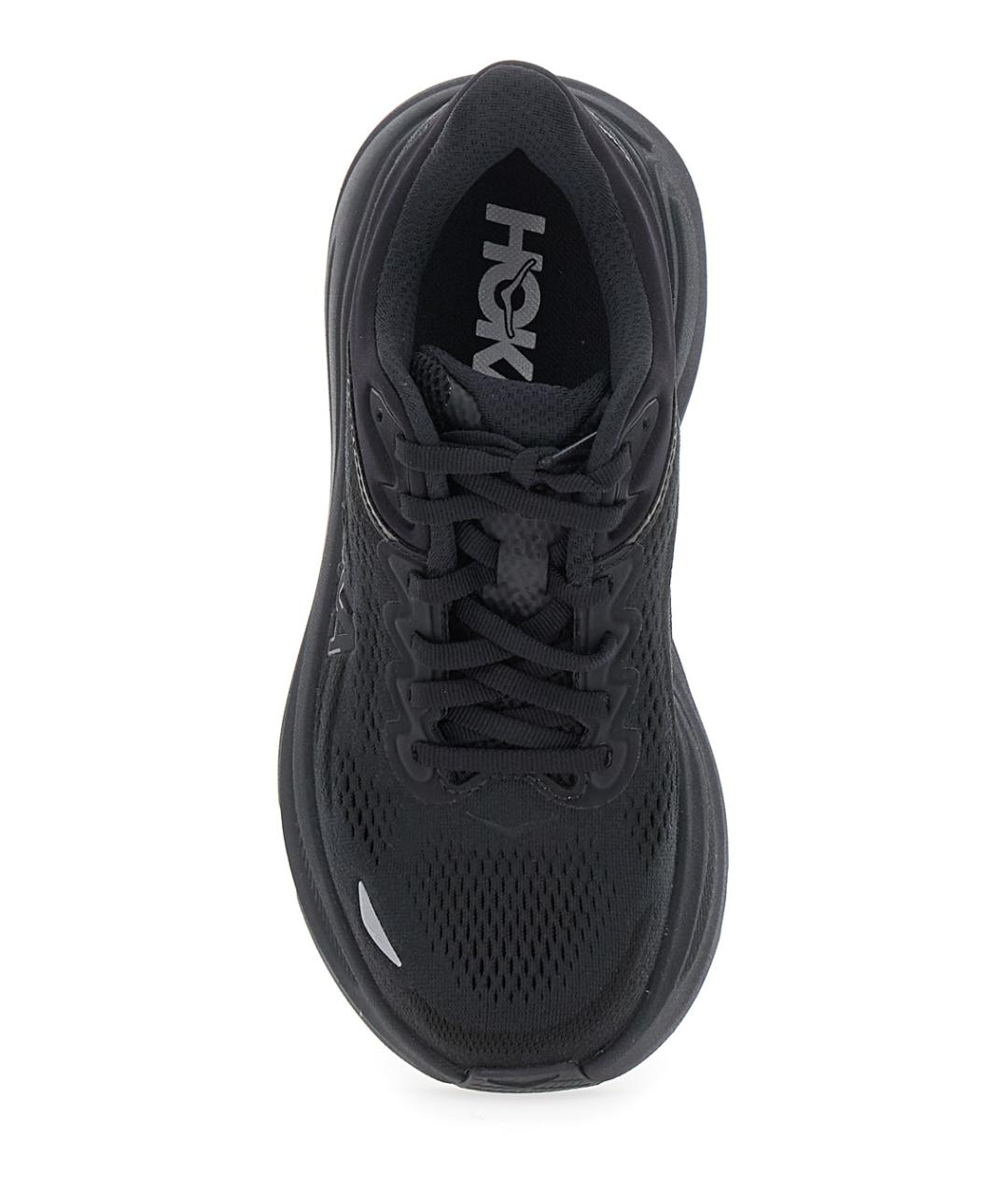 HOKA Черные текстильные кроссовки, фото 4