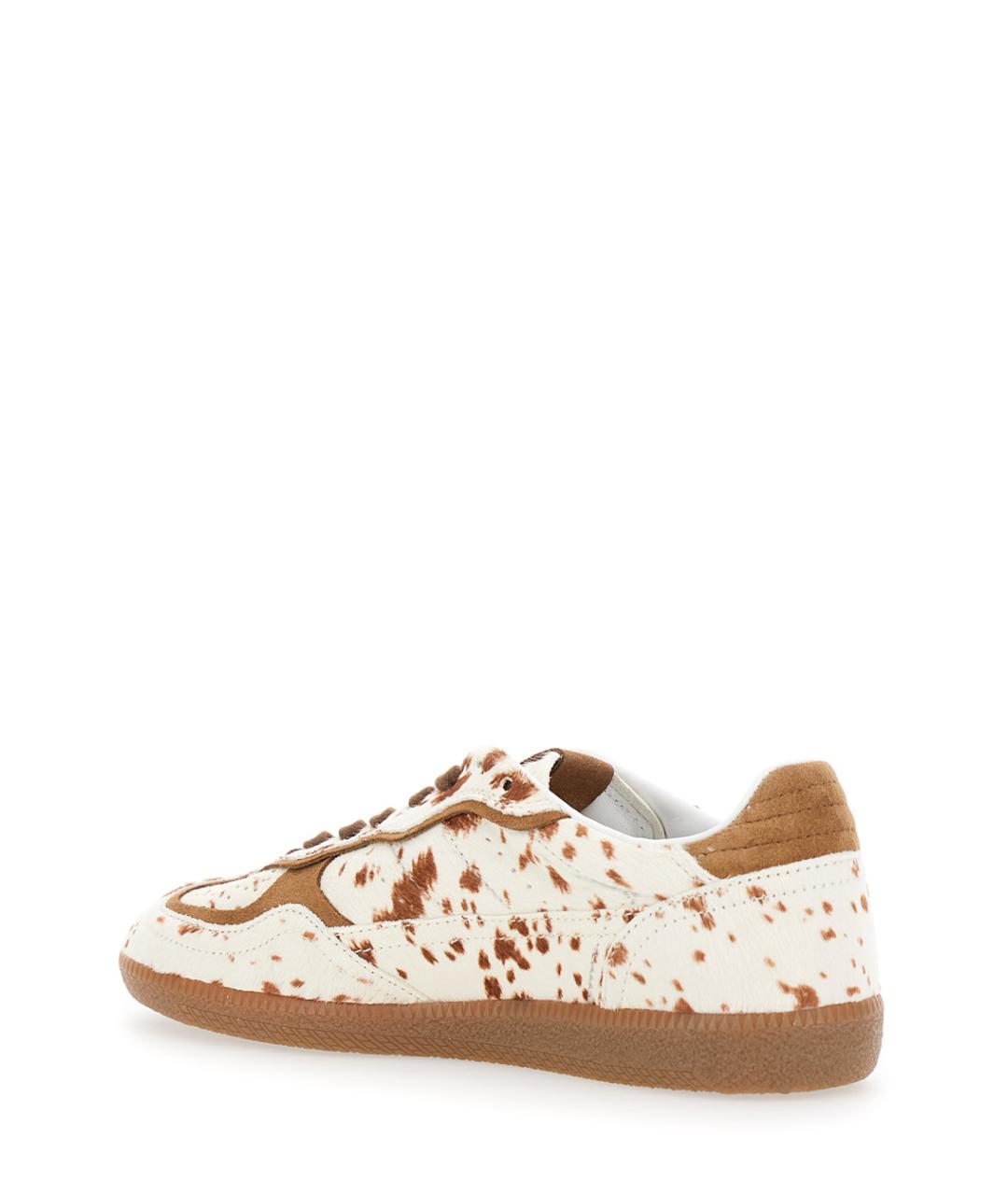 ALOHAS Коричневые кожаные кроссовки, фото 3