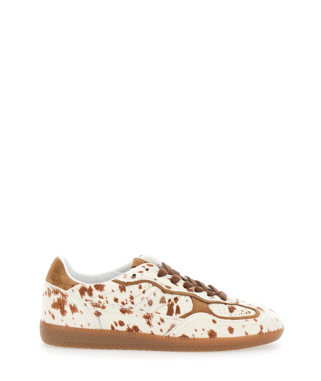 ALOHAS Коричневые кожаные кроссовки, фото 1