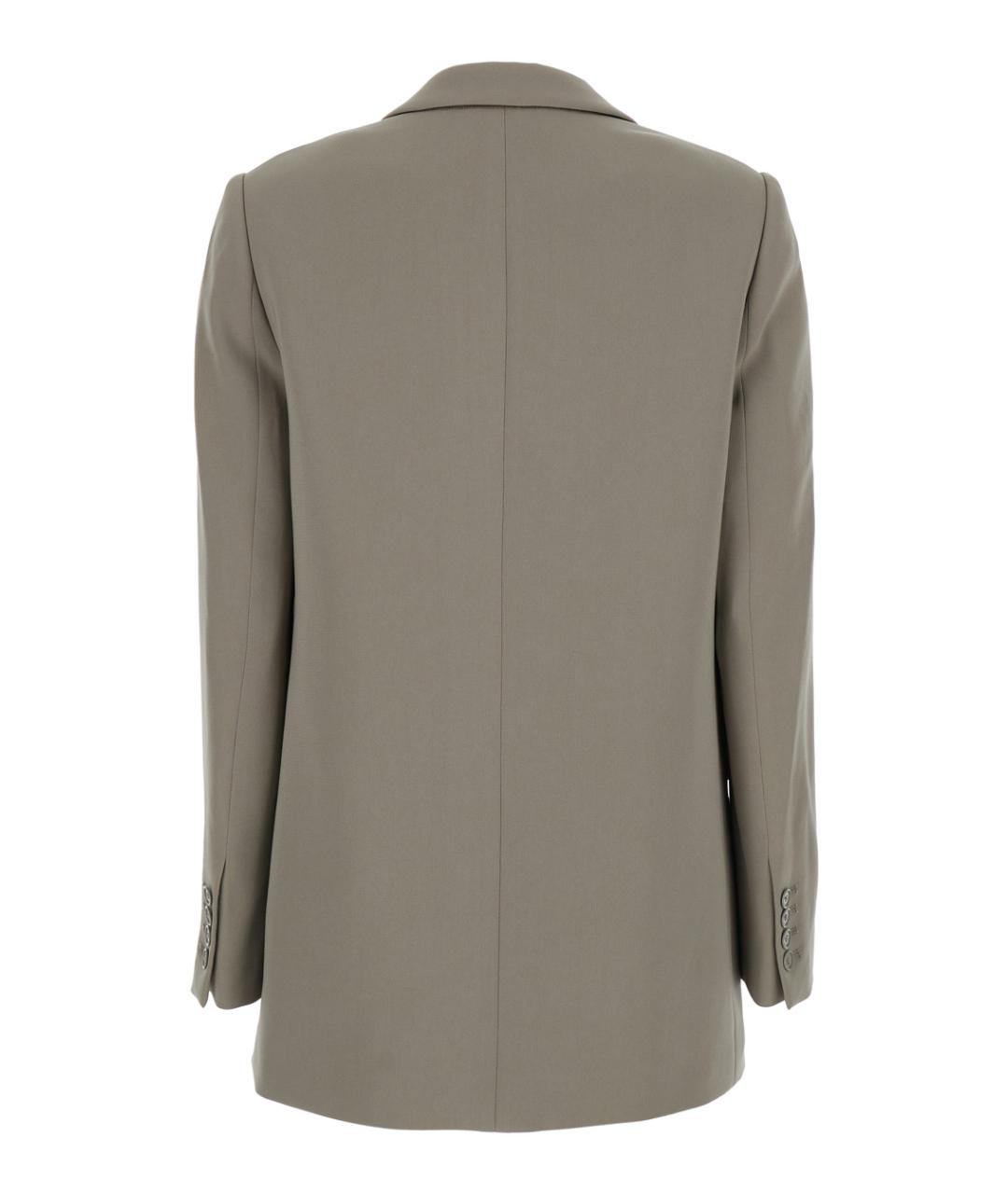 MICHAEL MICHAEL KORS Коричневый ацетатный жакет/пиджак, фото 2