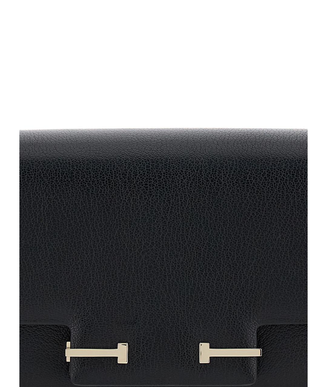 TOM FORD Черная кожаная сумка через плечо, фото 3